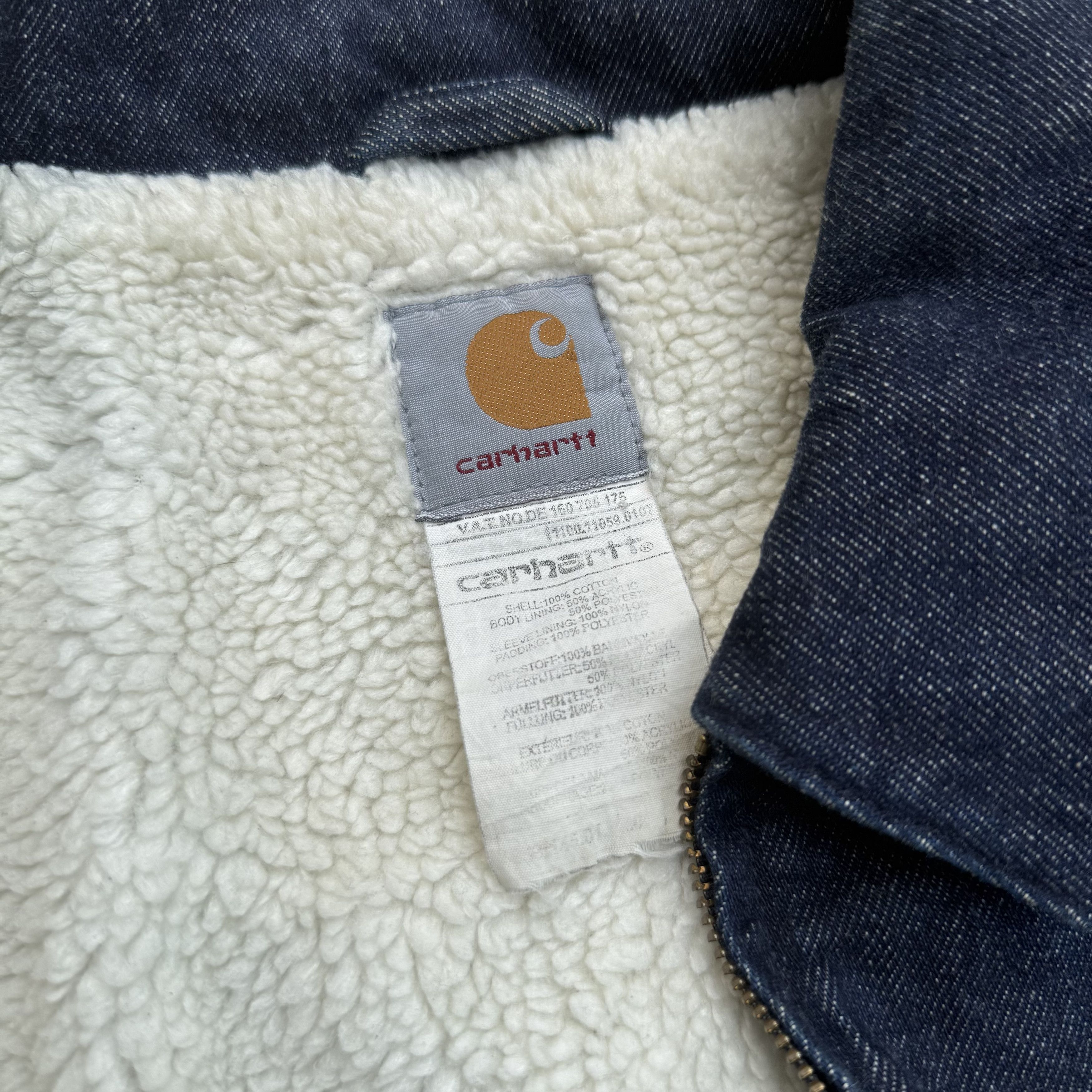 Carhartt 90's Carhartt Detroit Denim Jacket Size US L / EU 52-54 / 3 - 14 Thumbnail