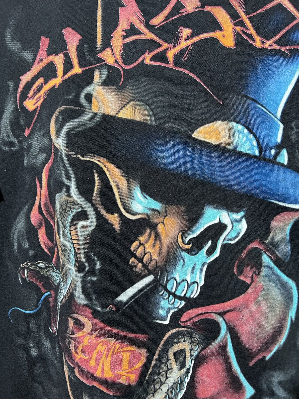 Fruit Of The Loom Slash rock tee skull shirt t-shirt streetwear Size US L / EU 52-54 / 3 - 2 Thumbnail