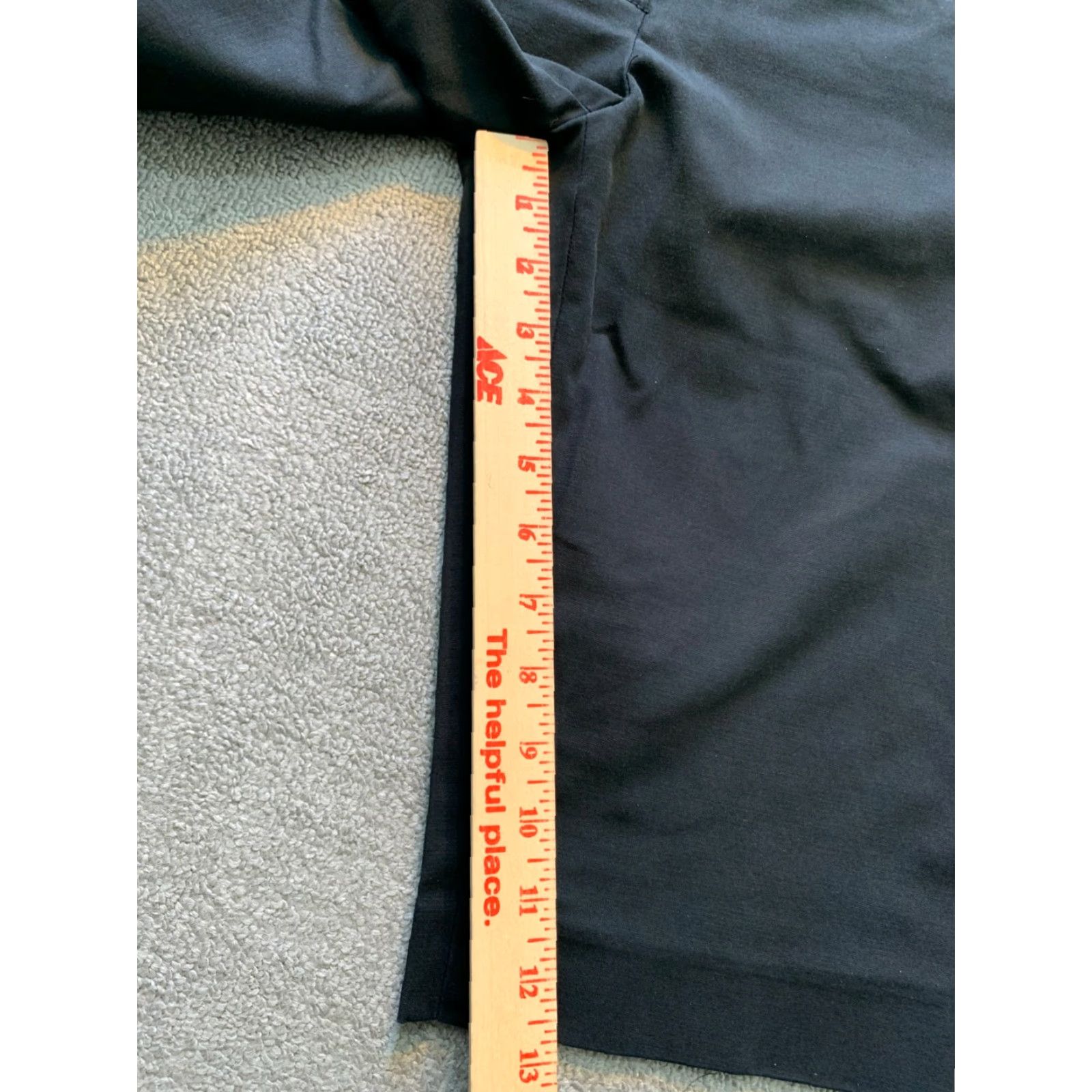 Apt. 9 Apt.9 Womens Shorts Black Size 4 Casual Mid Rise Shorts Womens 4 Black Apt.9 Size 27" / US 4 / IT 40 - 3 Thumbnail