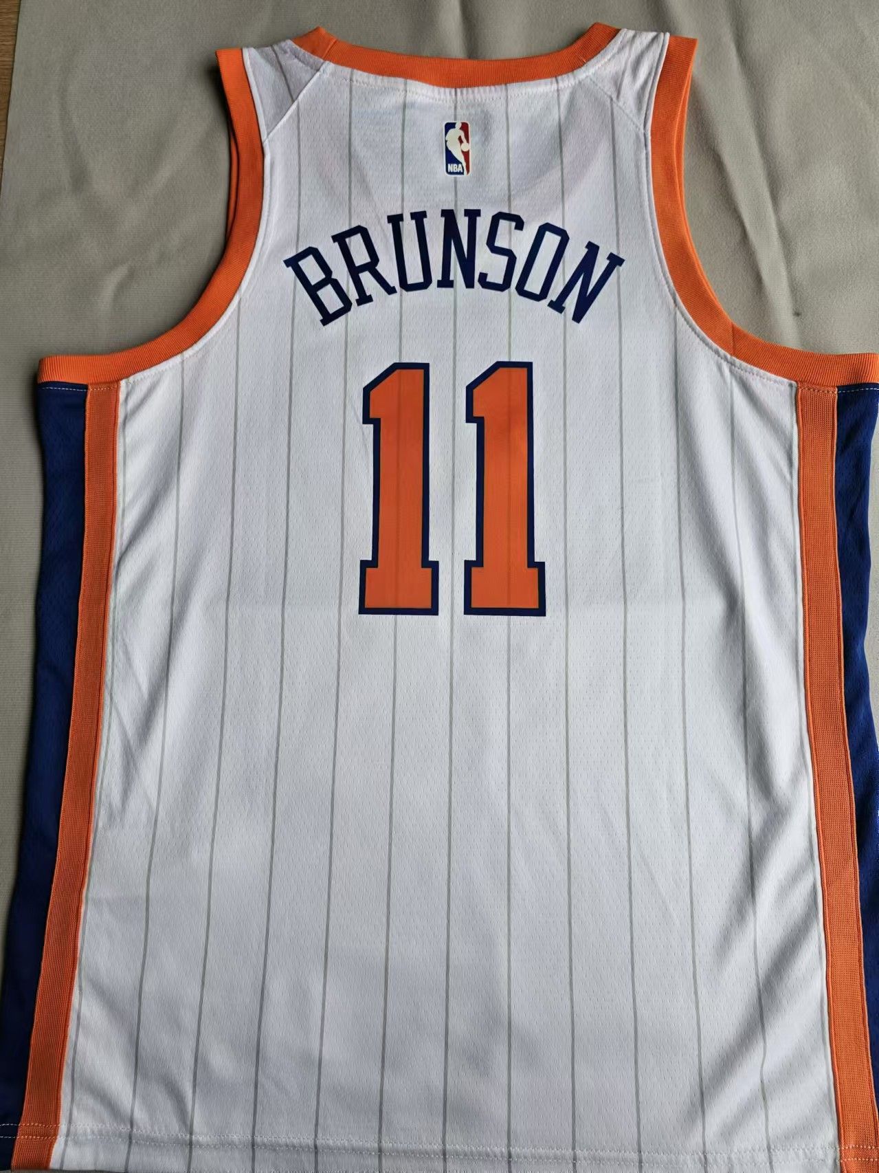 New York Knicks 11 Jalen Brunson Jersey City Edition XL