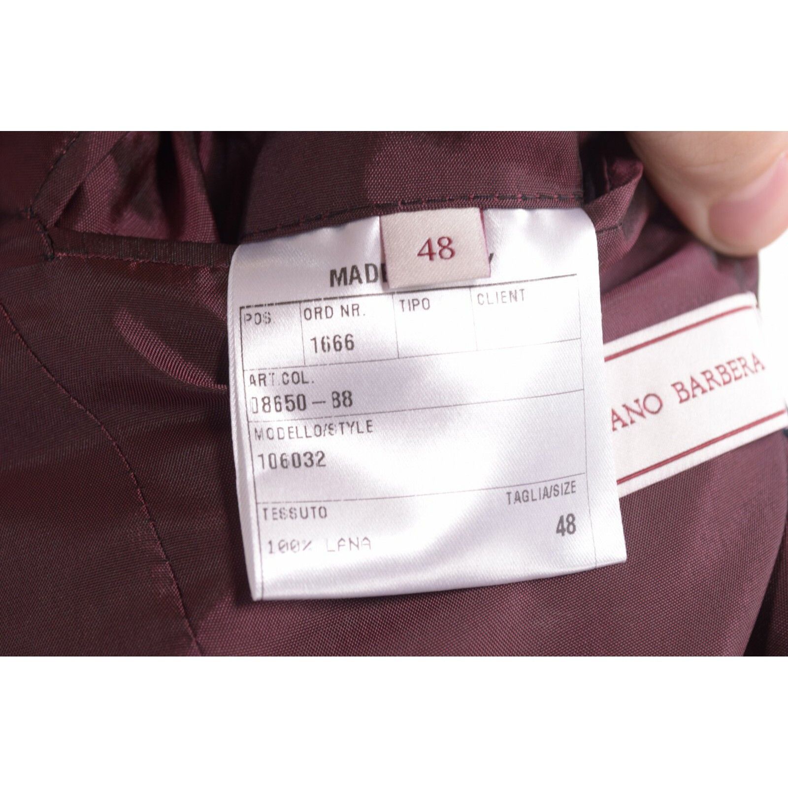 Luciano Barbera Luciano Barbera Jacket Size S US In Blue Wool Size US S / EU 44-46 / 1 - 7 Thumbnail
