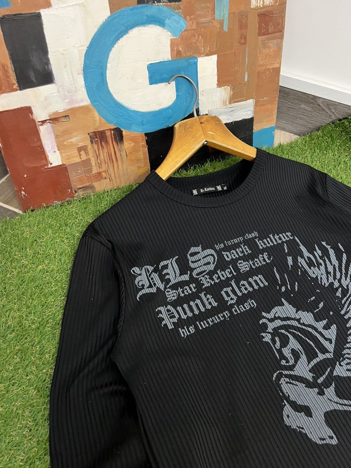 Hysteric Glamour Japan Y2K Hysteric Glamour Style Printed Long Sleeve T-Shirt Size US M / EU 48-50 / 2 - 2 Thumbnail