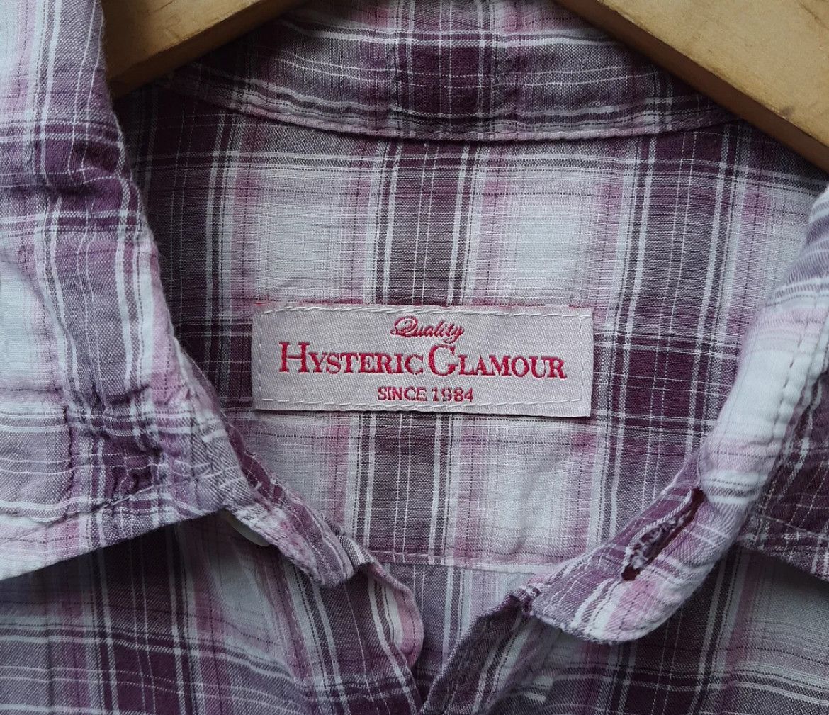 Hysteric Glamour 2000s Hysteric Glamour Plaid Button Ls Shirt y2k Lgb Size US S / EU 44-46 / 1 - 5 Thumbnail