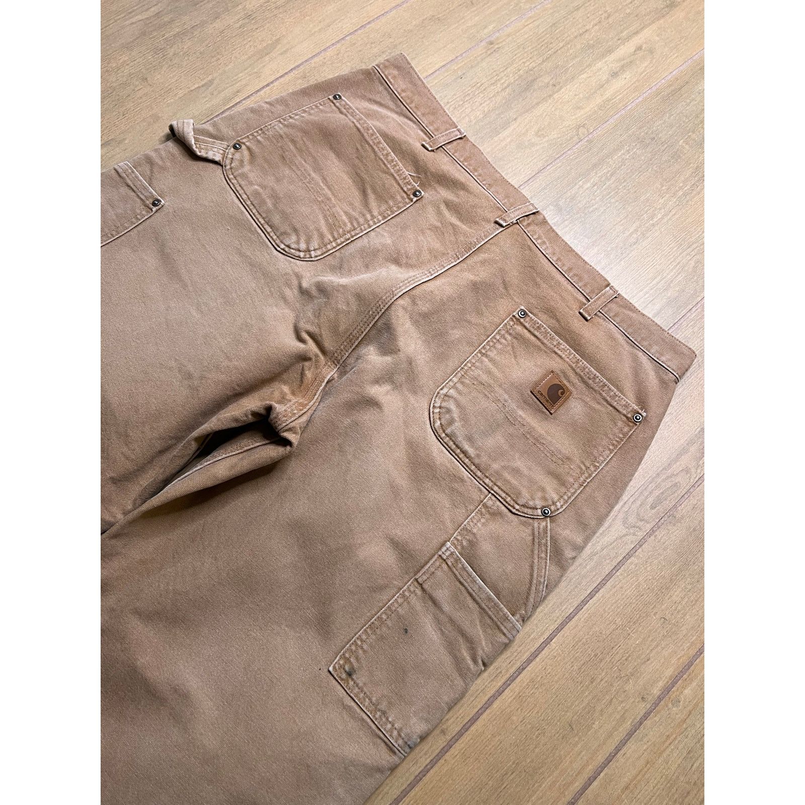 Carhartt Vintage Carhartt Pants Mens 38x32 Brown B136 Double knee Y2K Size US 38 / EU 54 - 11 Thumbnail