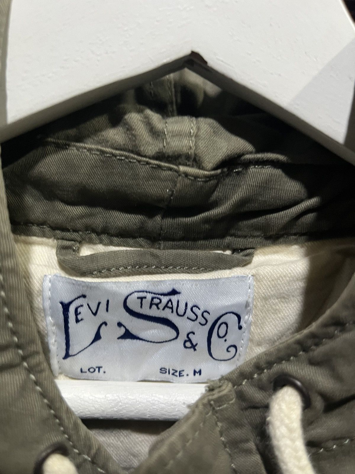Levi's Levi’s Strauss & Co. Military Hoodie Jacket Metallic Logo Size US M / EU 48-50 / 2 - 4 Thumbnail