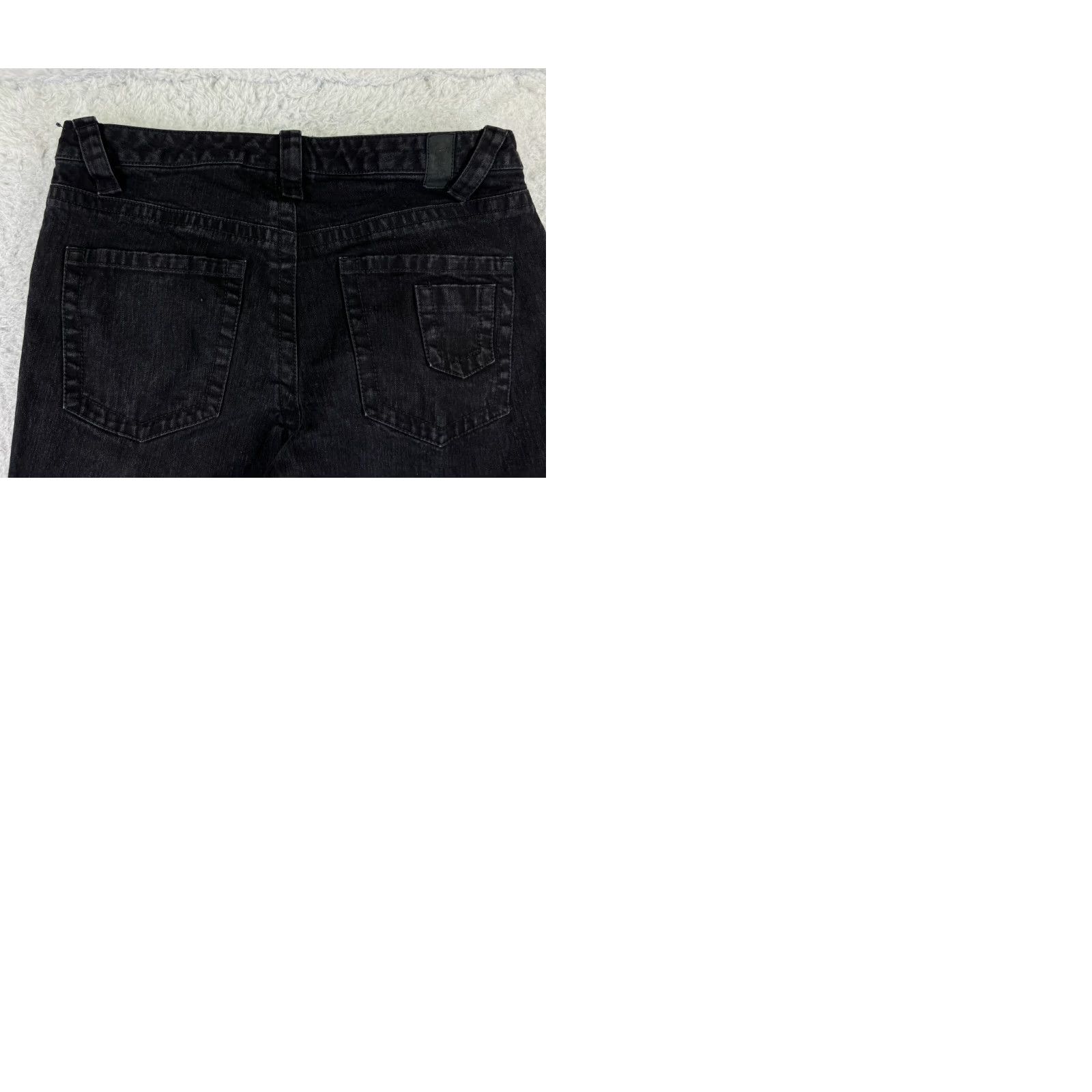 Tommy Hilfiger Tommy Hilfiger Jeans Womens 10 Black Denim Bootcut Mid Hipster Size 32" / US 10 / IT 46 - 10 Thumbnail