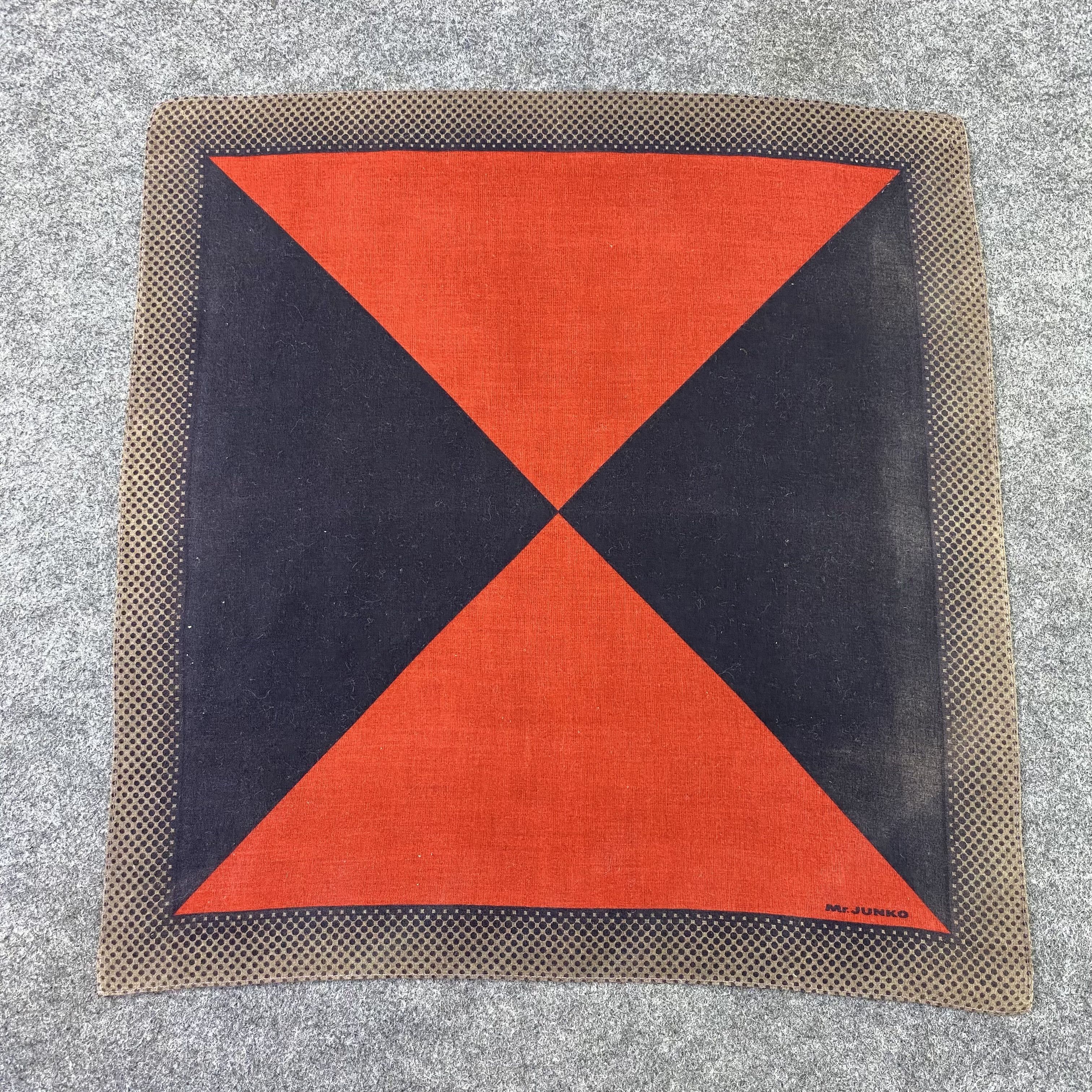 Japanese Brand × Mr. Junko × Vintage Mr. Junko Handkerchief / Bandana / Neckerchief -B697 Size ONE SIZE - 3 Thumbnail