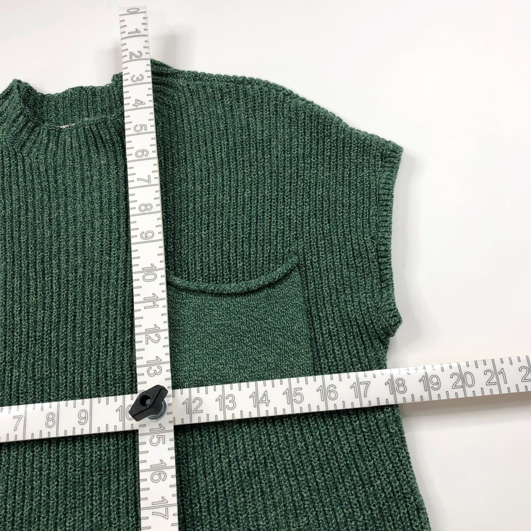 Free People Free People FP Beach Pullover Sweater Mock Neck Green MINT Small Lagenlook Knit Womens XS? No; Original size S. Size S / US 4 / IT 40 - 3 Thumbnail