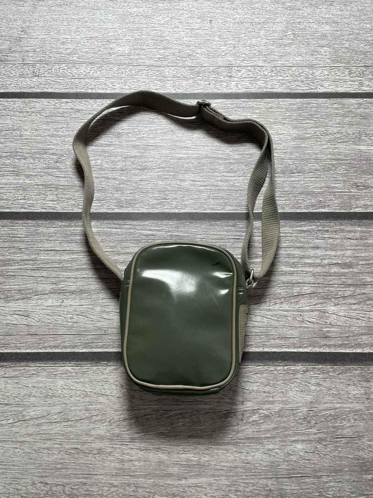 Diesel Diesel Vintage Big Logo Khaki Y2K Crossbody Shoulder Bag Size ONE SIZE - 5 Thumbnail