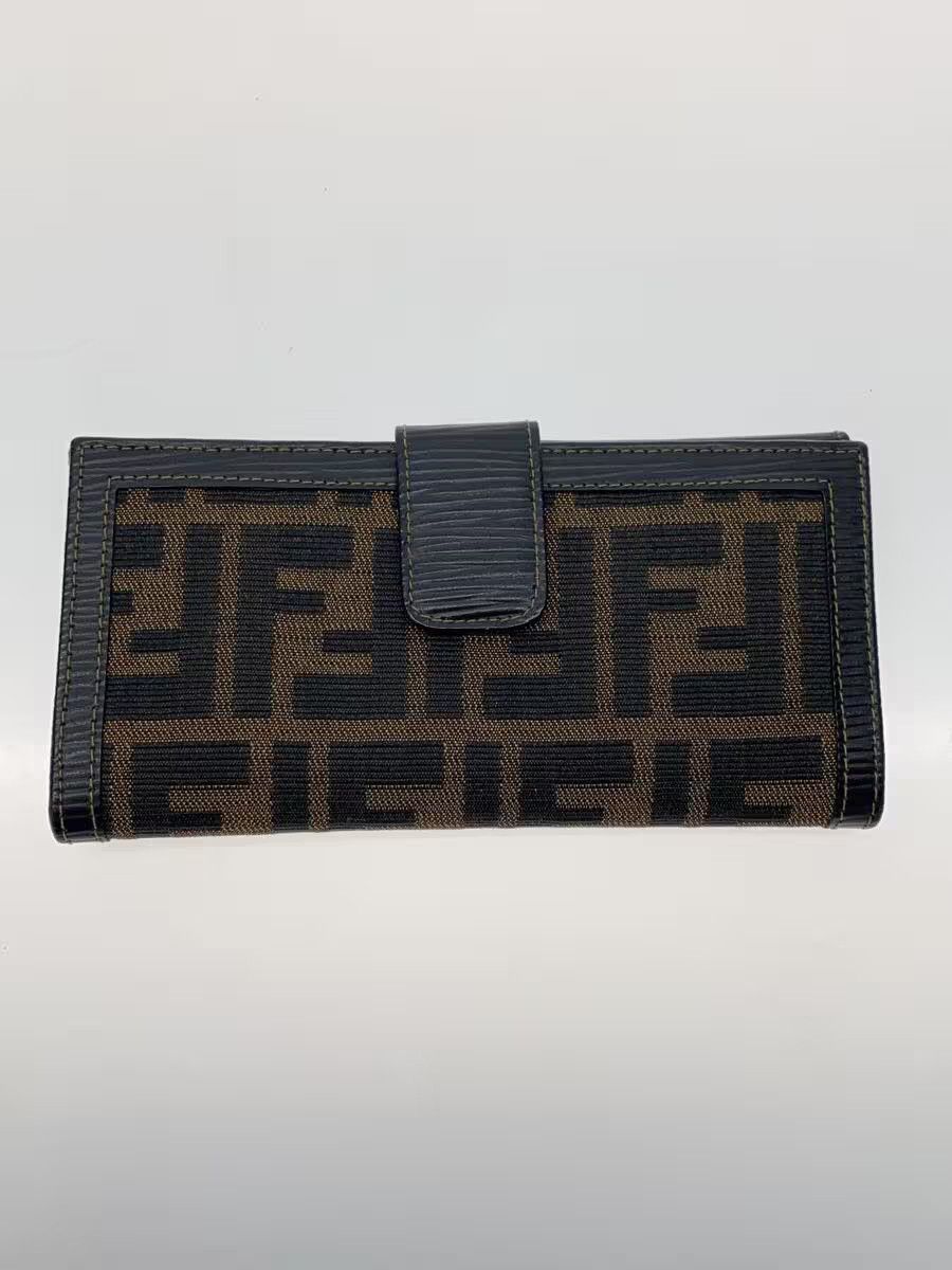 Fendi Fendi Leather Long Wallet Black Size ONE SIZE - 2 Thumbnail