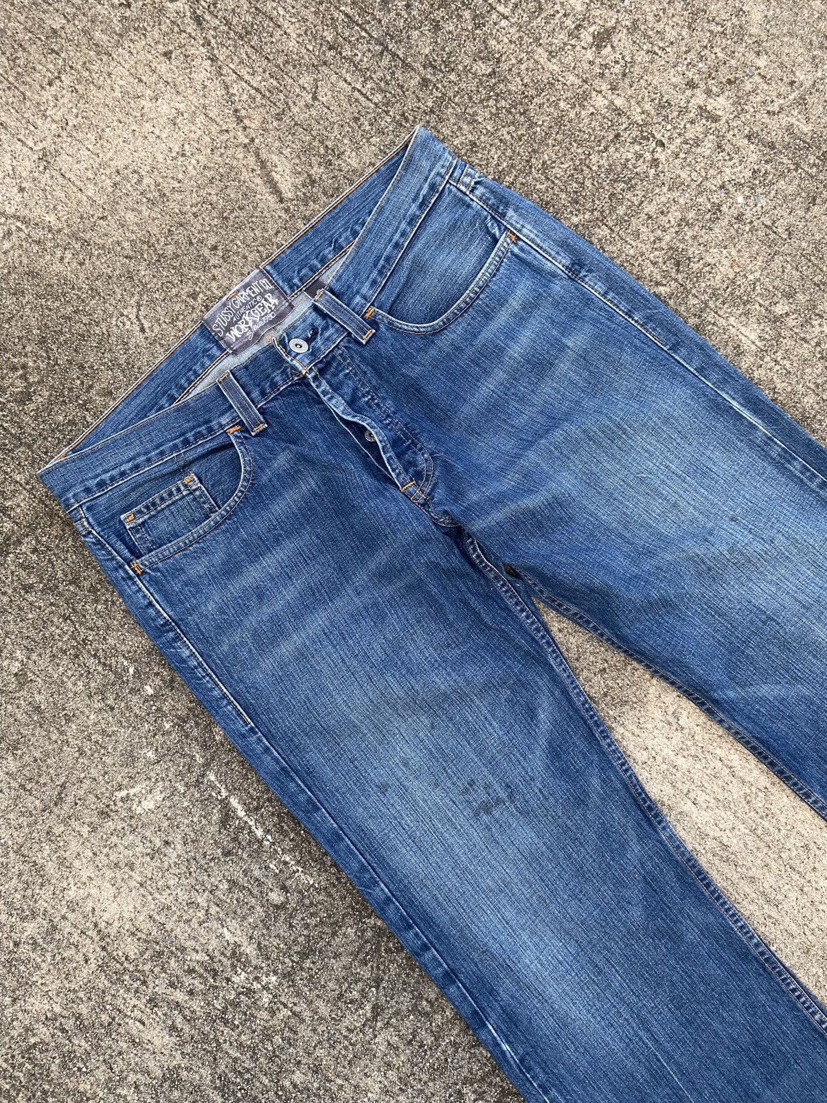 Stussy Vintage Stussy Jeans Pants Rare WORKGEAR Size US 34 / EU 50 - 3 Thumbnail