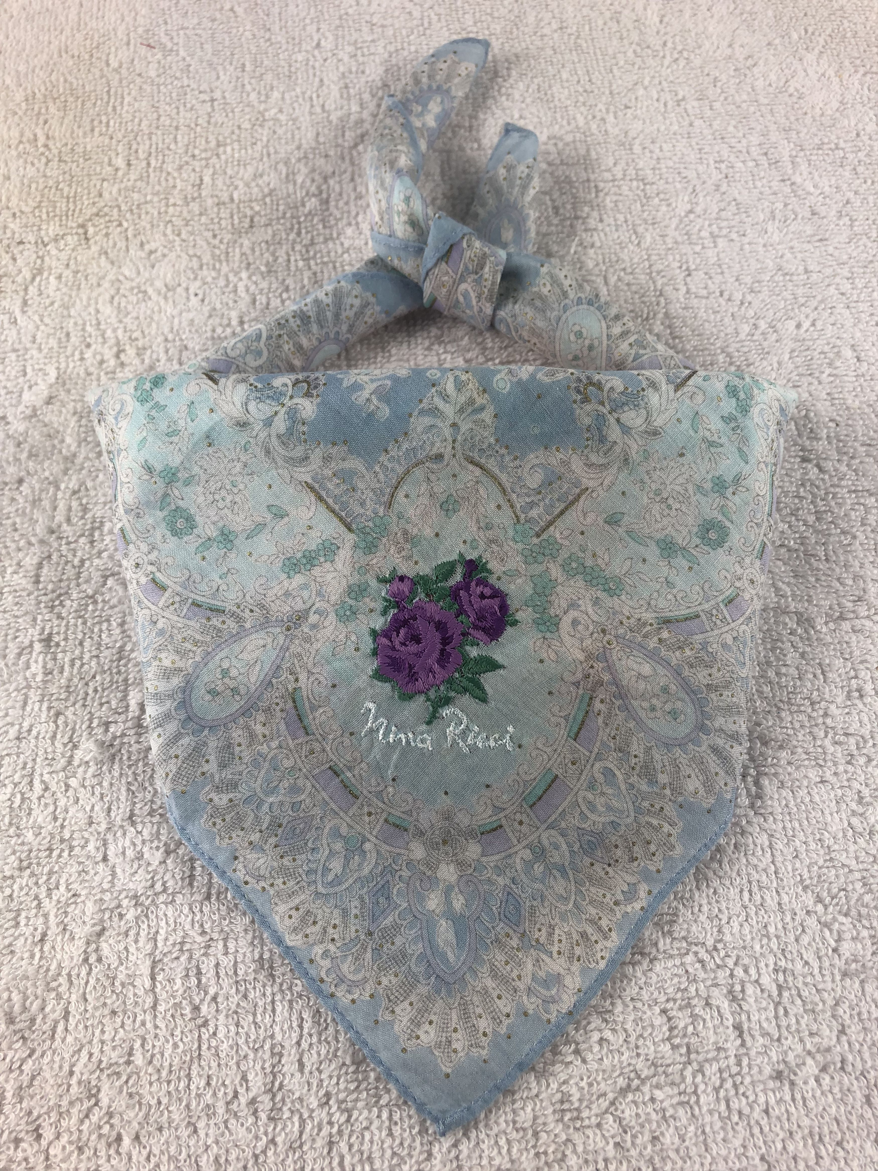 Nina Ricci × Vintage Nina Ricci Handkerchief / Bandana / Neckerchief Size ONE SIZE - 1 Thumbnail
