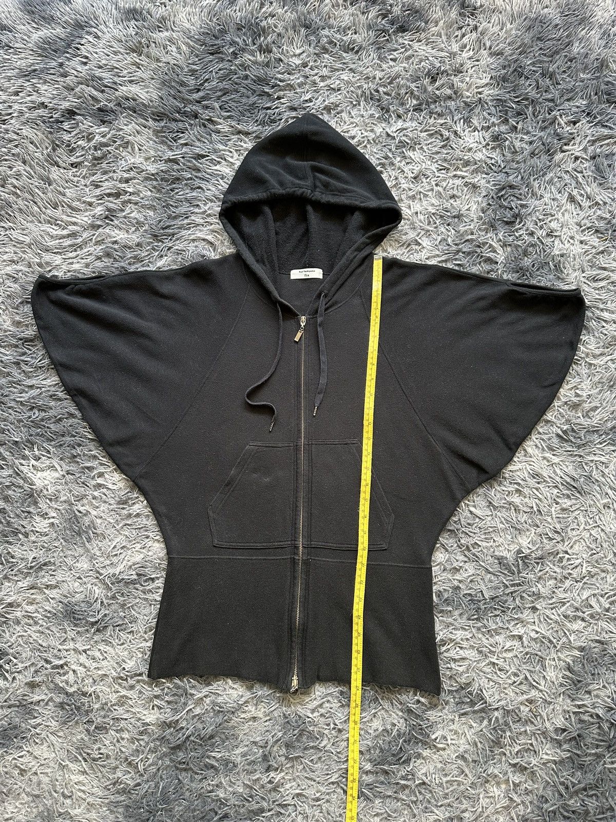 Japanese Brand 00's Koji Tachiyama Fix batwing symmetrical hoodie Size US M / EU 48-50 / 2 - 11 Thumbnail