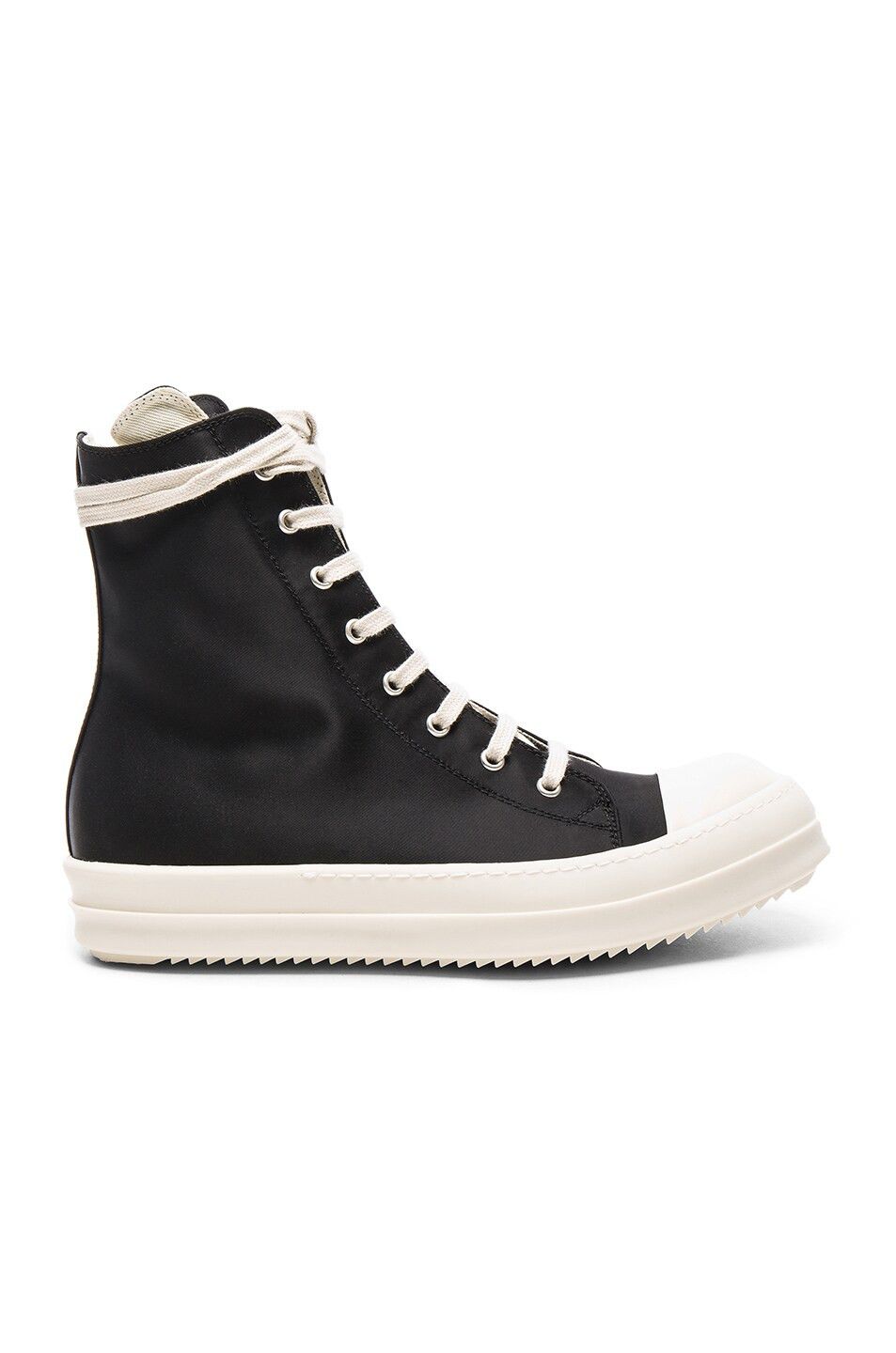 Rick Owens Drkshdw [40] Nylon High Top Ramones Sneakers (AW16) Size US 7 / EU 40 - 16 Thumbnail