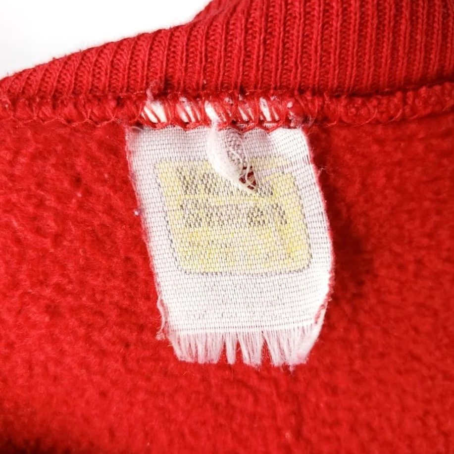 Velva Sheen VINTAGE Velva Sheen Kennedy Eagles Sweatshirt Mens Size S Red United States Reverse Weave 80s Crew Pullover Made In USA Size US S / EU 44-46 / 1 - 6 Thumbnail