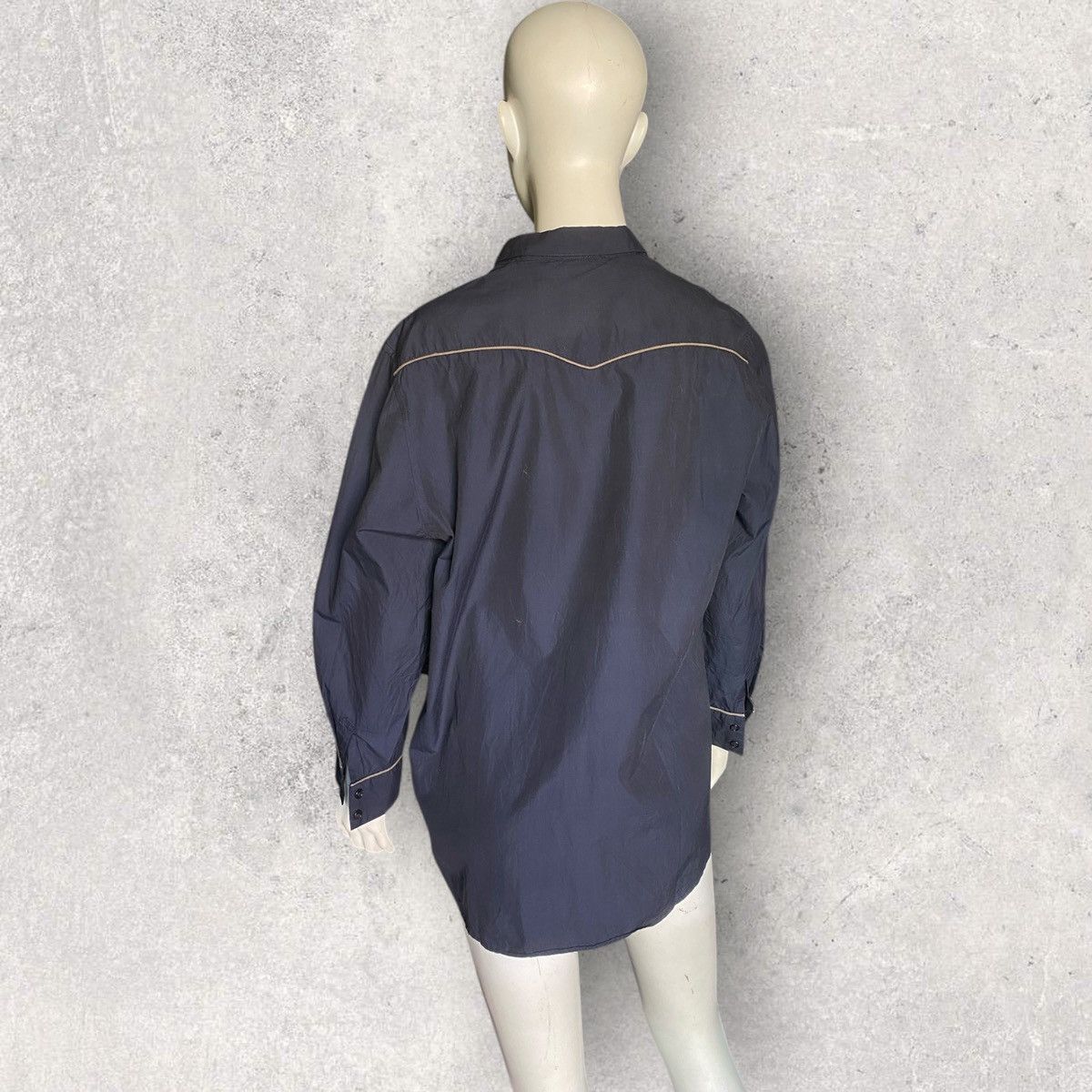 Comme des Garcons Vintage 80’s Oversize Western Shirt Size M / US 6-8 / IT 42-44 - 6 Thumbnail
