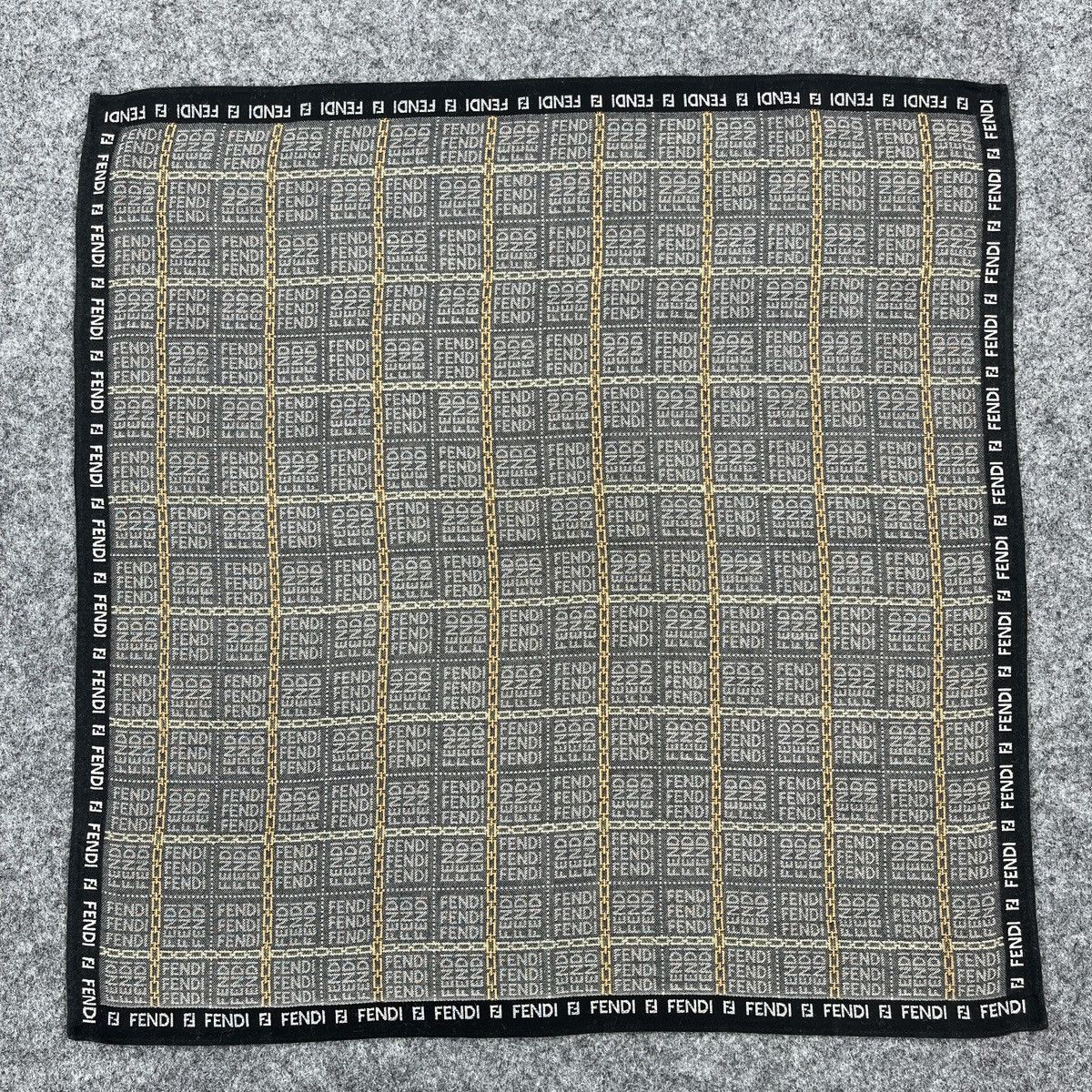Vintage Fendi Handkerchief / Bandana / Neckerchief B1723 Size ONE SIZE - 1 Thumbnail