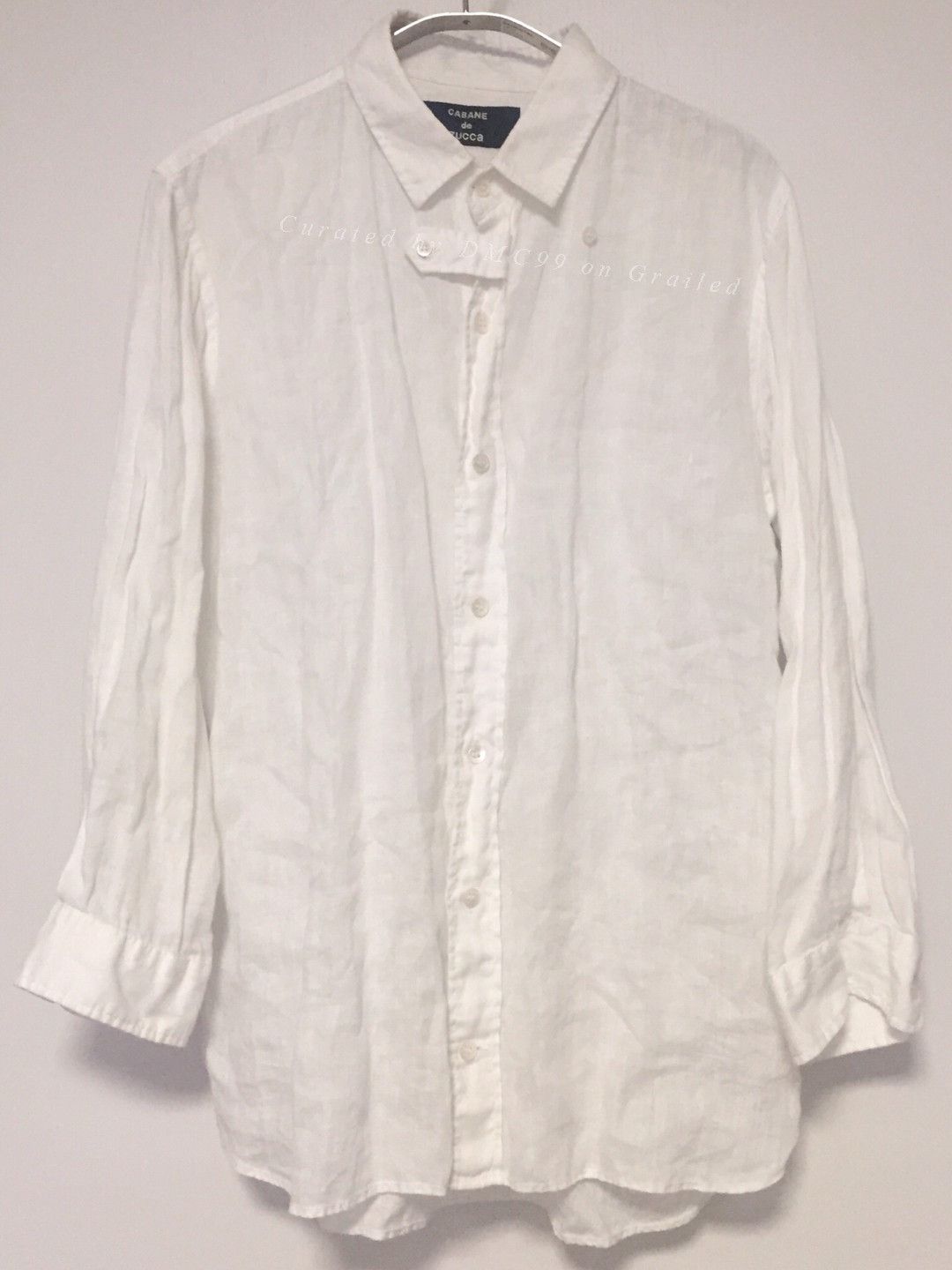 CABANE de ZUCCa Cabane de Zucca White Linen Shirt Size US S / EU 44-46 / 1 - 1 Thumbnail