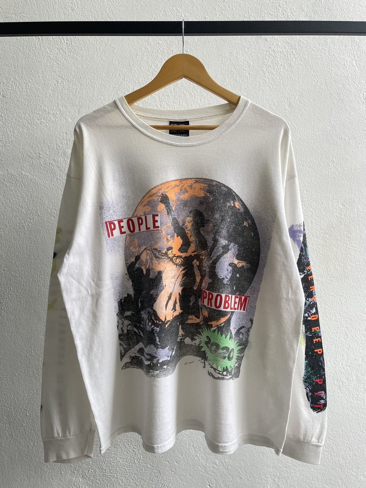 Saint Michael Saint Michael People Problem Longsleeve Shirts Size US XL / EU 56 / 4 - 1 Thumbnail