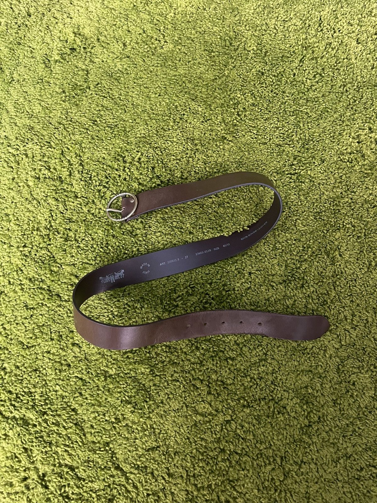 Cowboy Equipment × Genuine Leather × Levi's Levi’s real leather western cowboy style belt Size ONE SIZE - 1 Thumbnail