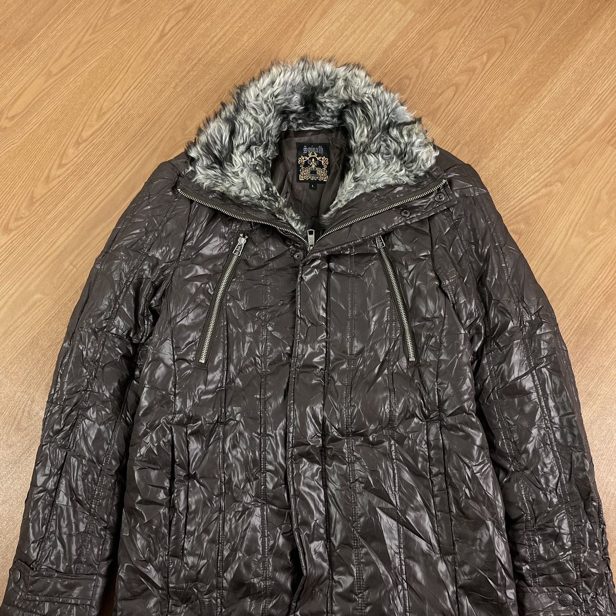 ジャケット・アウター Riu Fur collar middle coat Colorblock Faux Fur Coat by PINKO | Rent the Runway