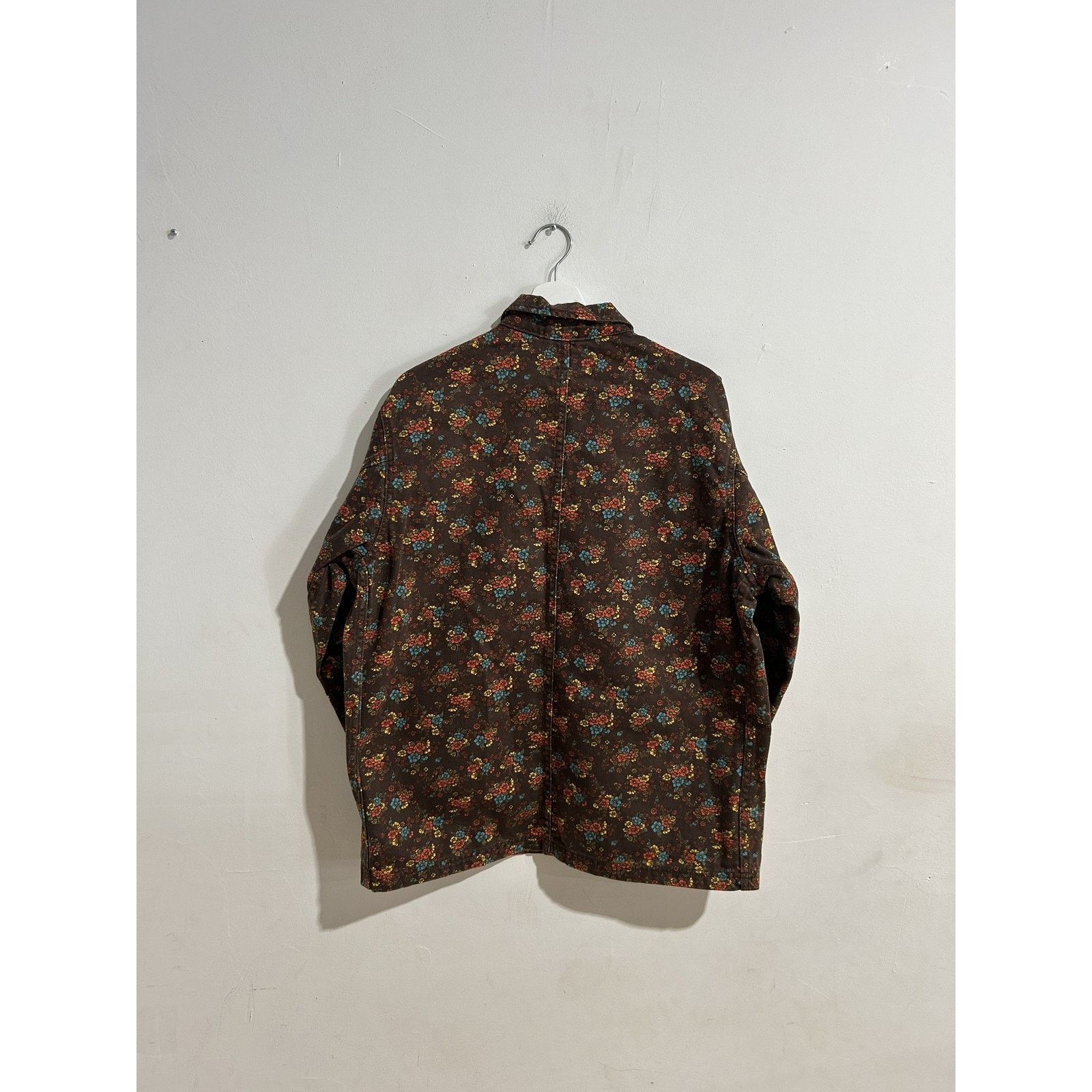 Supreme SUPREME FLOWERS DENIM CHORE COAT SIZE MEDIUM PREOWNED Size US M / EU 48-50 / 2 - 4 Thumbnail