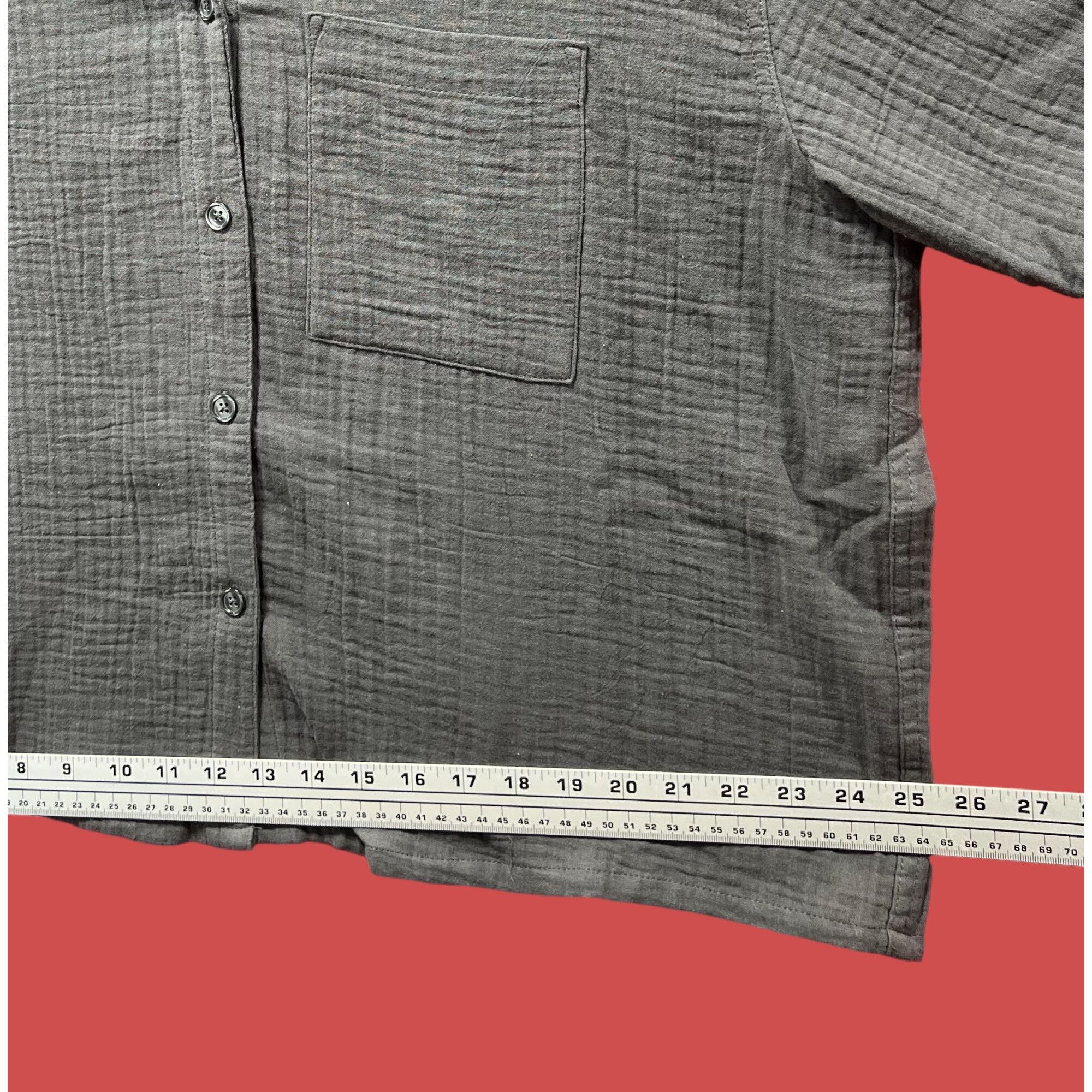 Other Stars Above - Women's Gauze Sleepwear Top - Gray - Extra Lar Size XL / US 12-14 / IT 48-50 - 6 Thumbnail