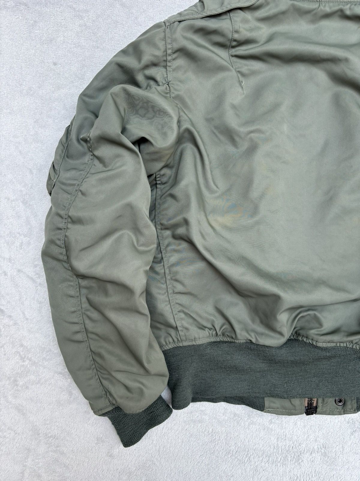 The Real McCoy's 1950s Blue Anchor Type L-2B by The Real Mccoys Bomber Jacket Size US S / EU 44-46 / 1 - 6 Thumbnail