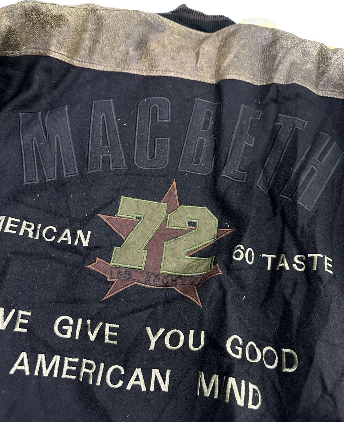 Macbeth Vtg Macbeth American Trad Club Varsity Leather/Wool Jacket Size US L / EU 52-54 / 3 - 14 Thumbnail