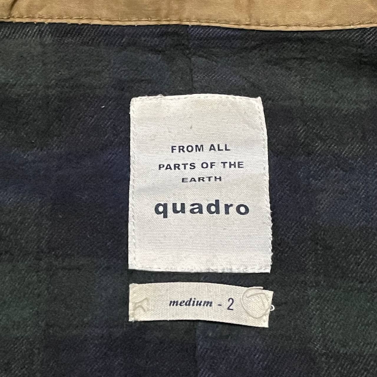Japanese Brand Vintage Quadro Hooded Jacket Size US M / EU 48-50 / 2 - 9 Thumbnail