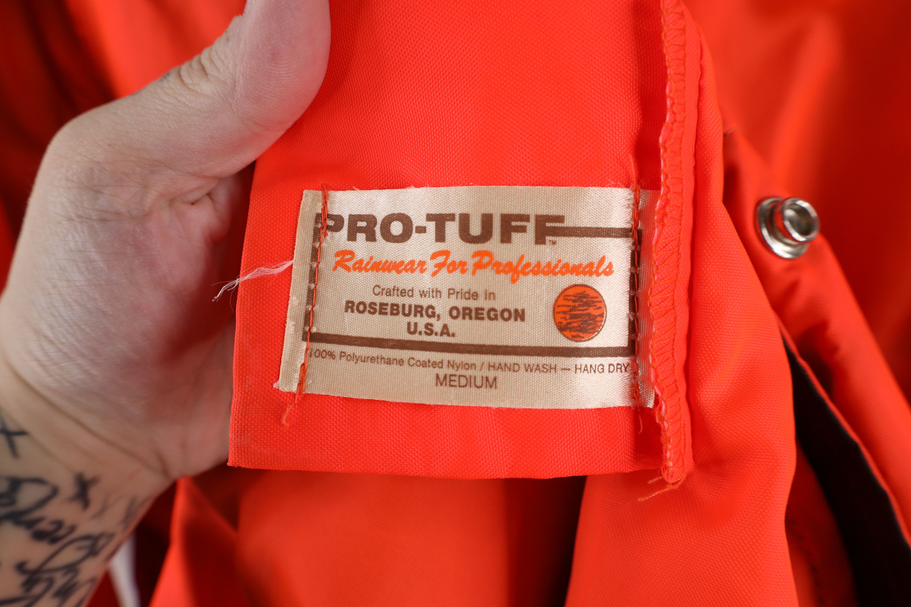 Vintage Vintage 70s Streetwear Reversible Rain Coat Jacket USA Size US M / EU 48-50 / 2 - 14 Thumbnail