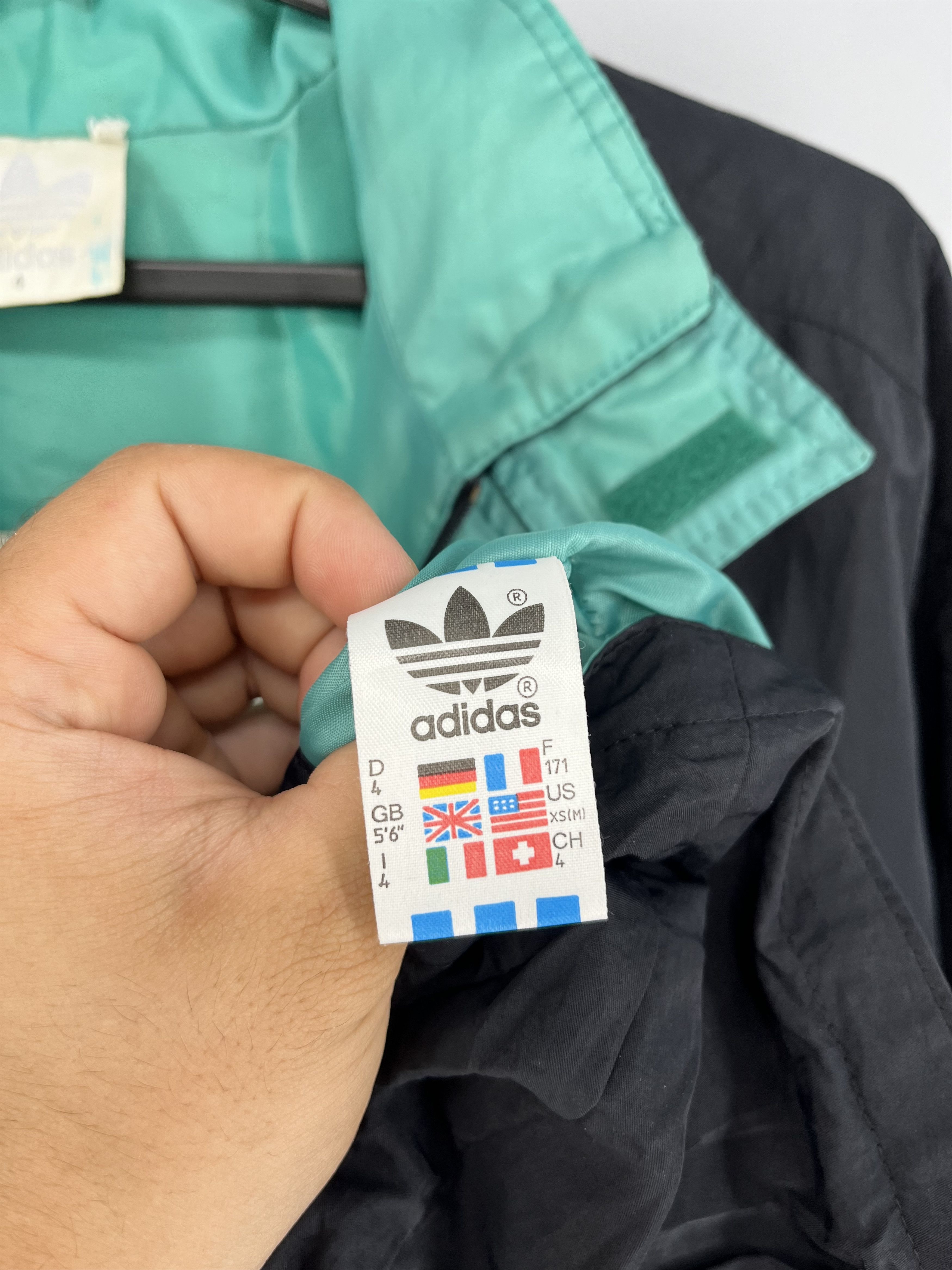 Adidas × Vintage Made in Yugoslavia Adidas Aditex Colourful Waterproof Jacket Size US M / EU 48-50 / 2 - 10 Thumbnail