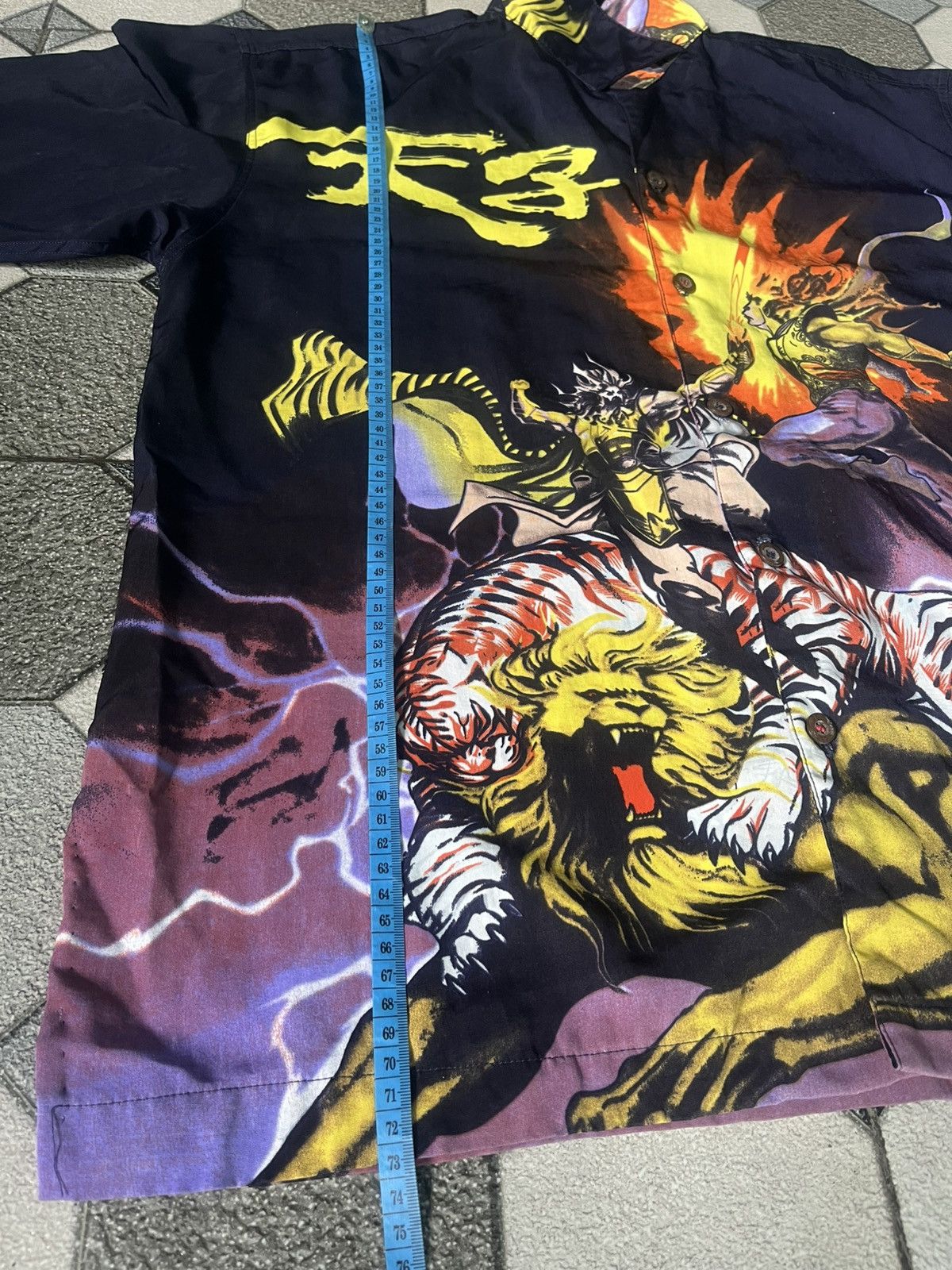 Japanese Brand VINTAGE Stanley Adams "SON OF HEAVEN" All Over Print Size US XXL / EU 58 / 5 - 7 Thumbnail