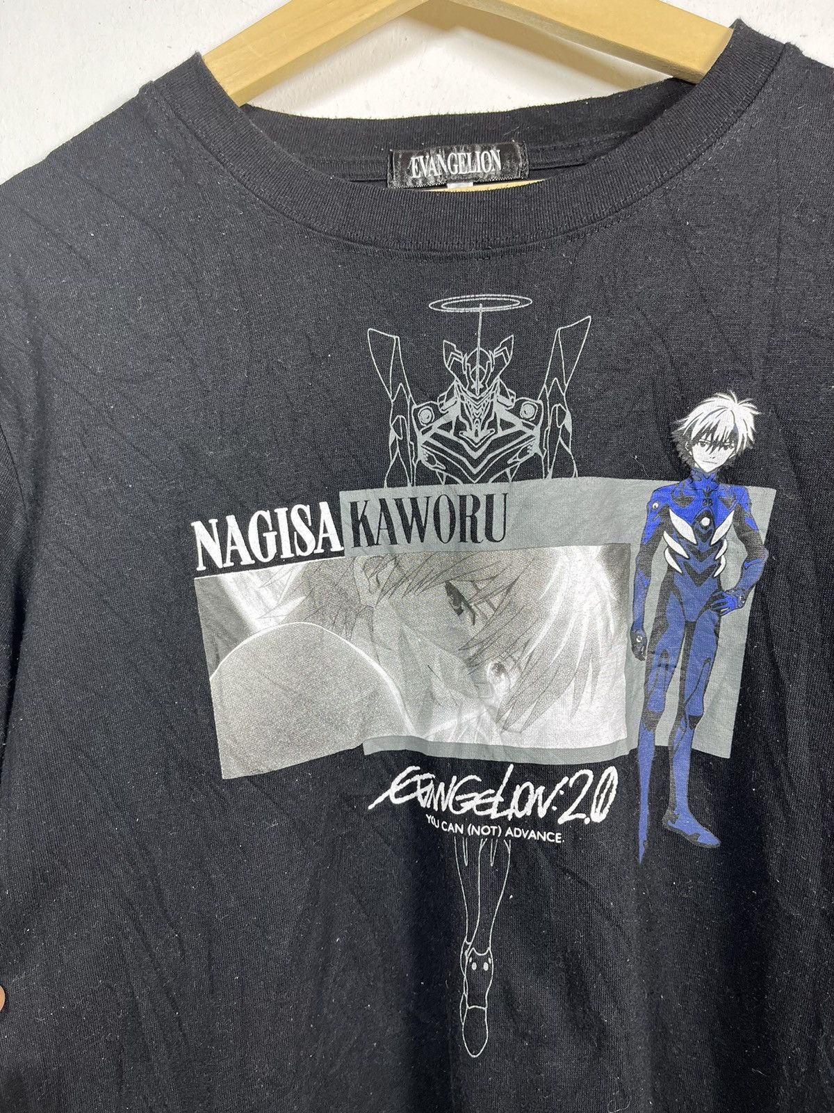 Anime Vintage Anime Evangelion 2.0 Nagisa Kaworu Size US M / EU 48-50 / 2 - 2 Thumbnail