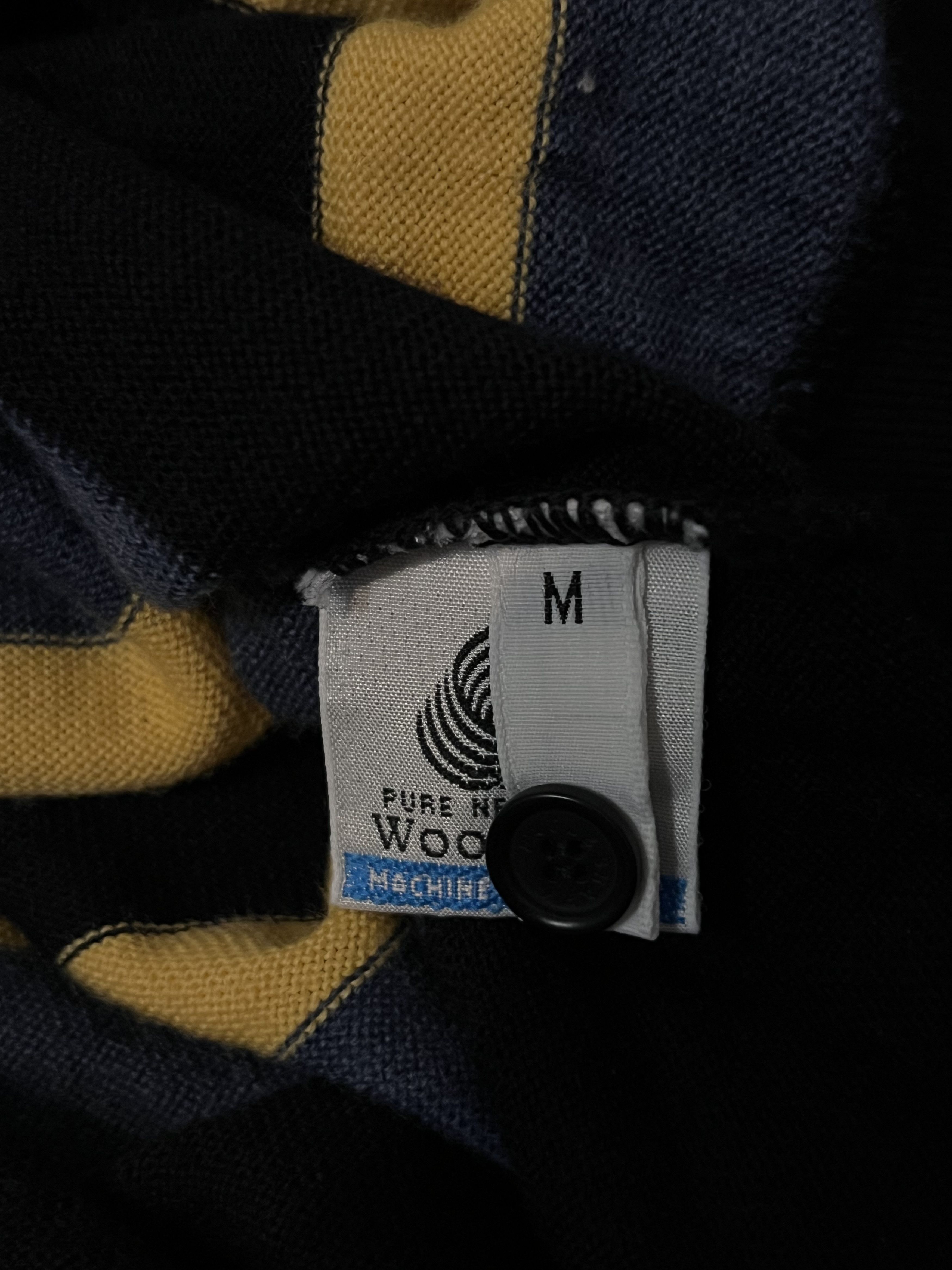 Paul & Shark × Vintage Vintage 90s Paul & Shark Pure New Wool Longsleeve Polo Size US M / EU 48-50 / 2 - 6 Thumbnail