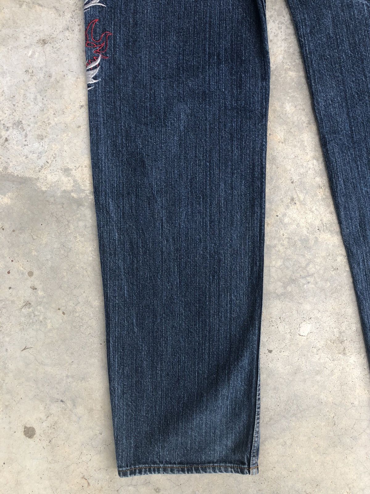 Japanese Brand Japanese Phoenix Embroidered Jeans Multipocket Distressed Size US 30 / EU 46 - 11 Thumbnail