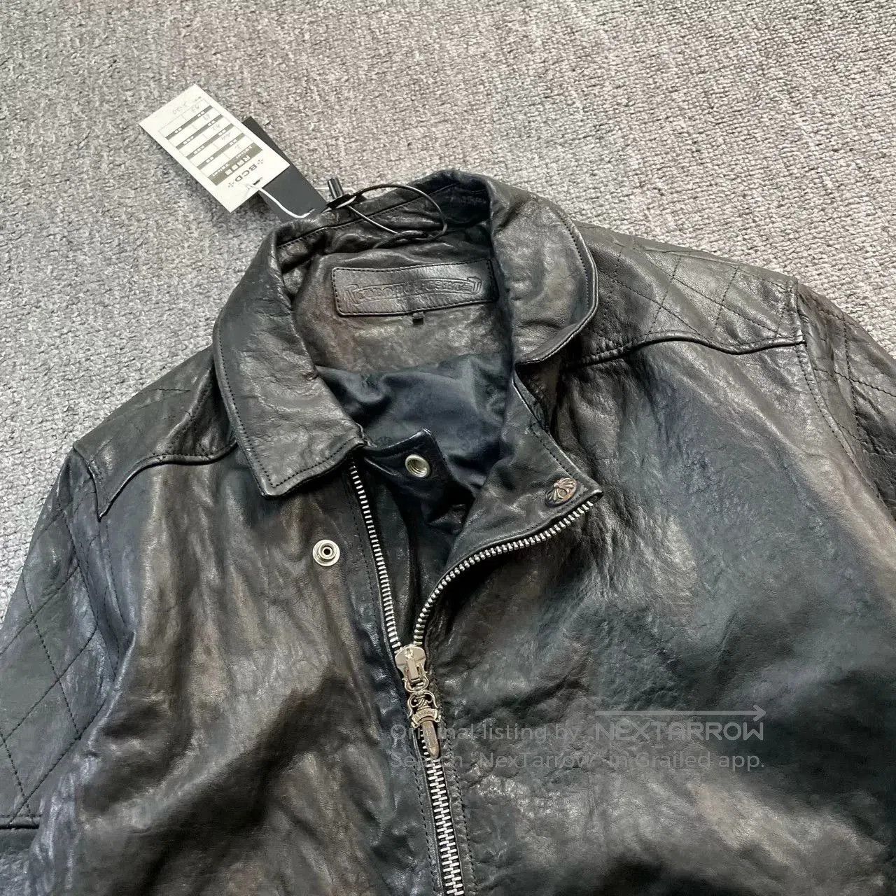 Chrome Hearts Chrome Hearts Black Leather Jacket. Size US L / EU 52-54 / 3 - 3 Thumbnail