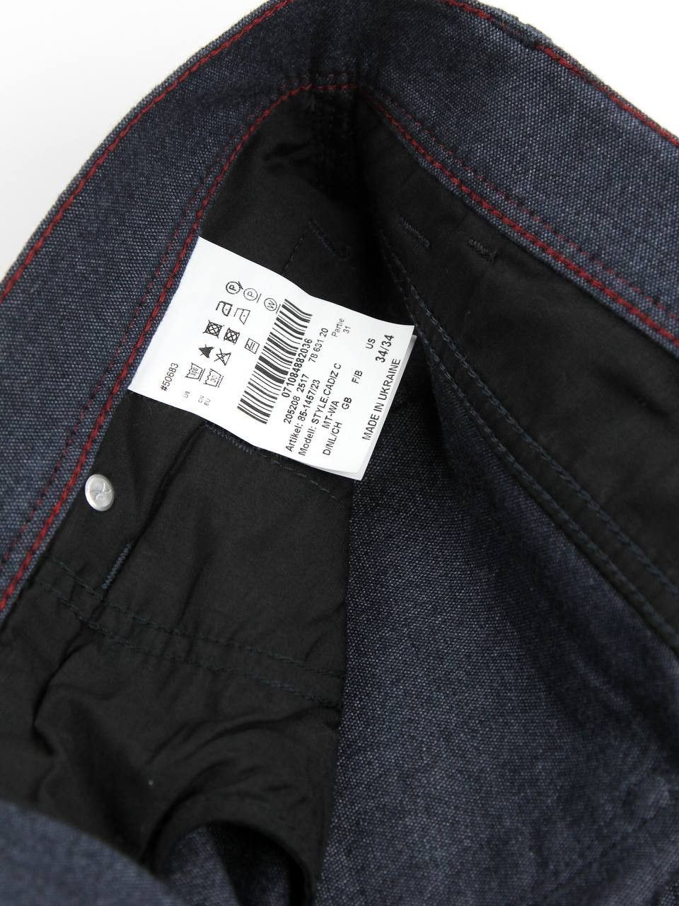 BRAX BRAX Knitted blue pants Straight Size US 34 / EU 50 - 10 Thumbnail