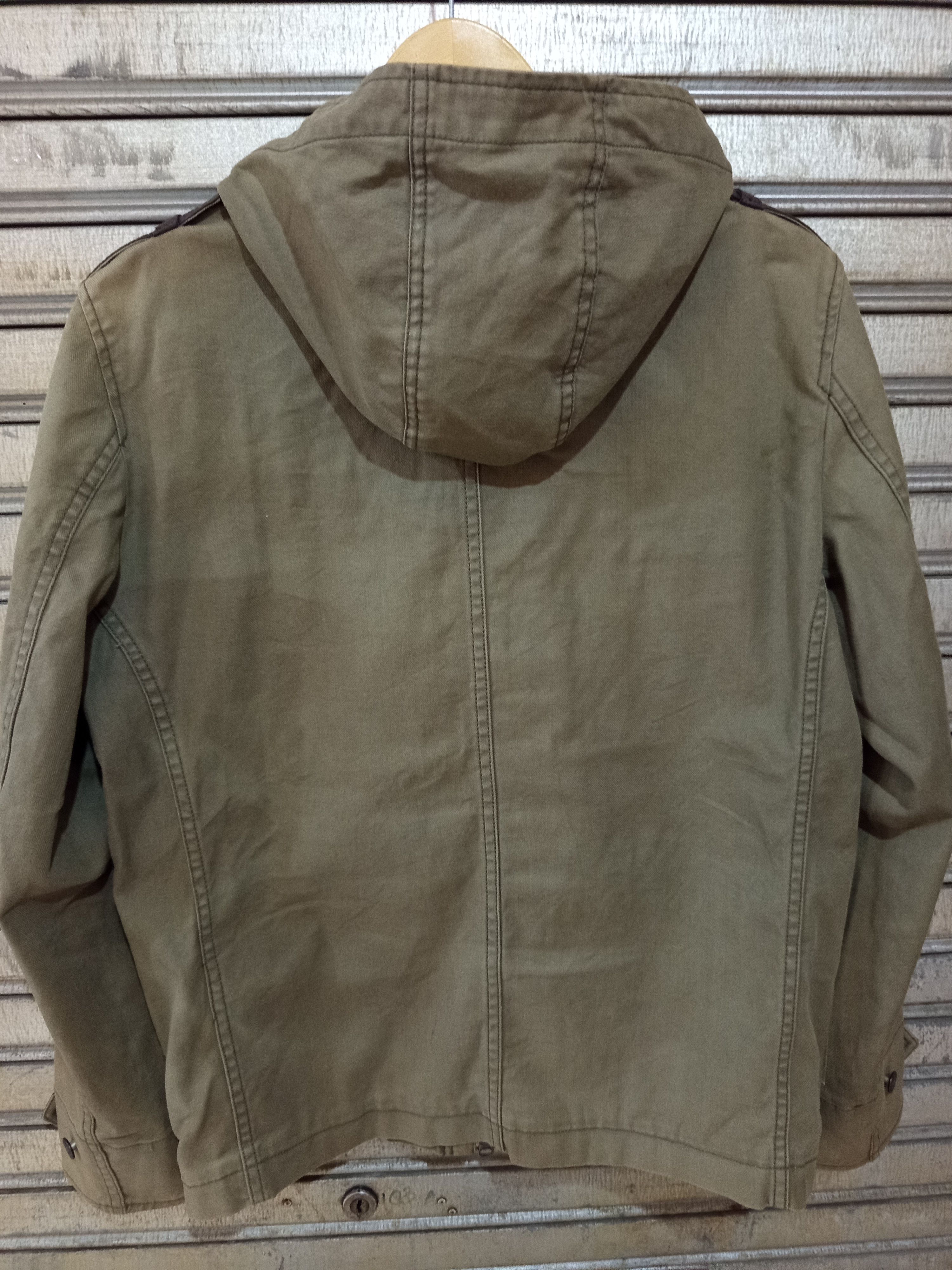 Levi's Levi's Utility Jacket Canvas Leather trim Size US M / EU 48-50 / 2 - 6 Thumbnail