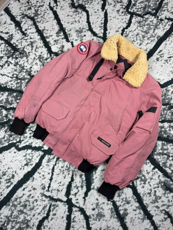 Canada Goose Canada Goose Aunt Sherpa Parka Air Force Pink XS Logo Size XS / US 0-2 / IT 36-38 - 2 Thumbnail
