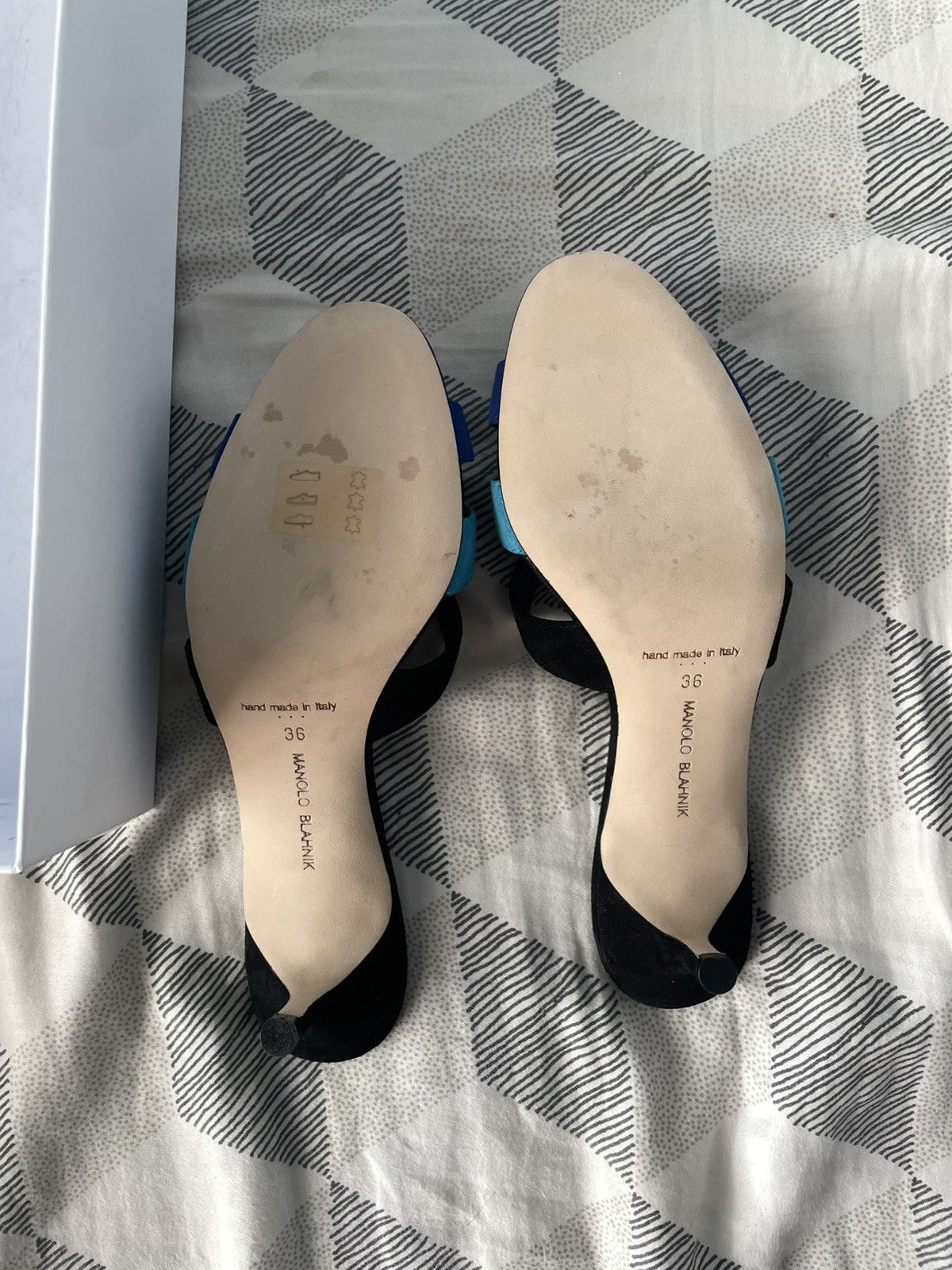 Manolo Blahnik Manolo Blahnik Suspiroso Kitten Heels Size US 6 / IT 36 - 6 Thumbnail