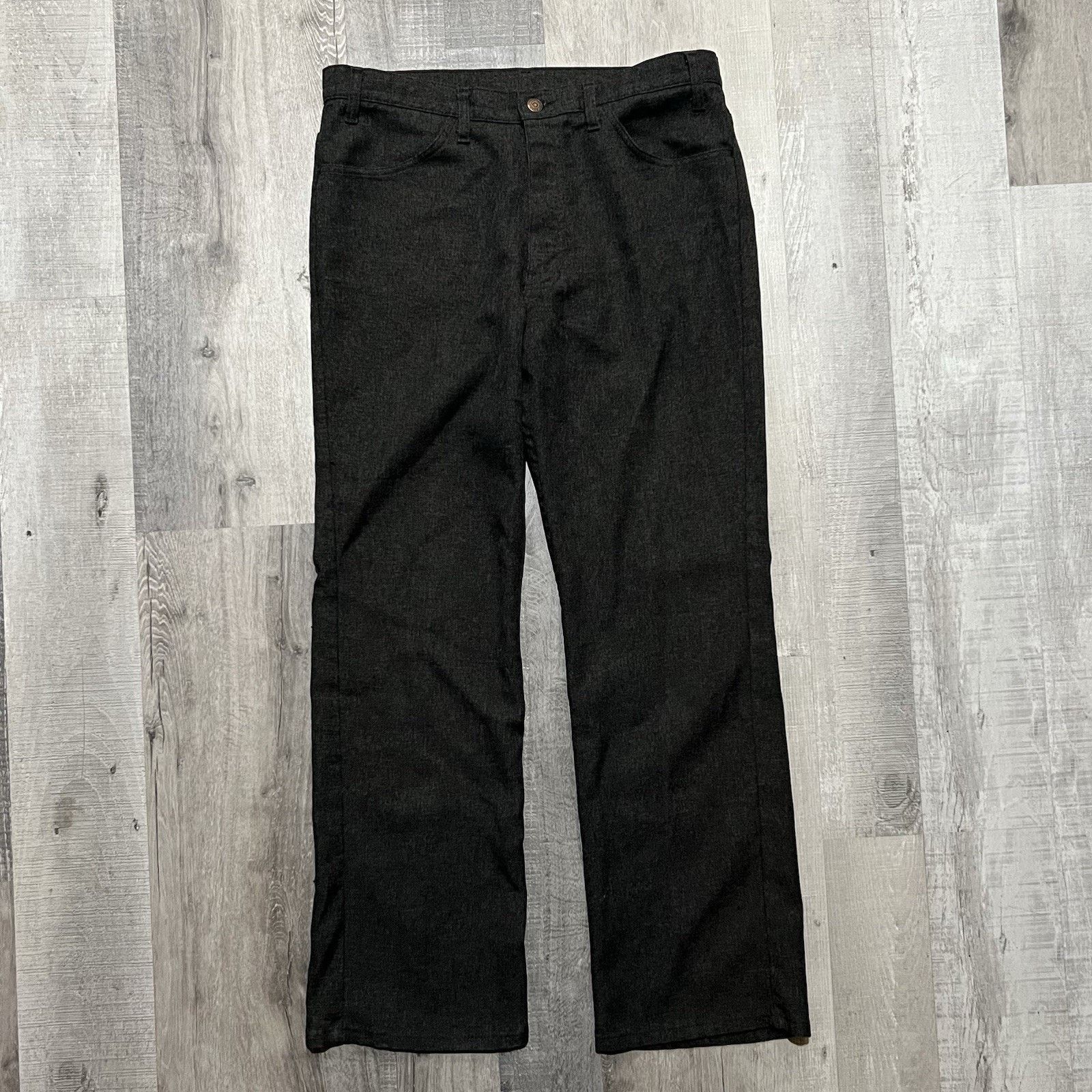 Levi's VTG Levis Sta Prest Salt N Pepper Grey Rockabily Pants 35 Size US 35 - 1 Thumbnail