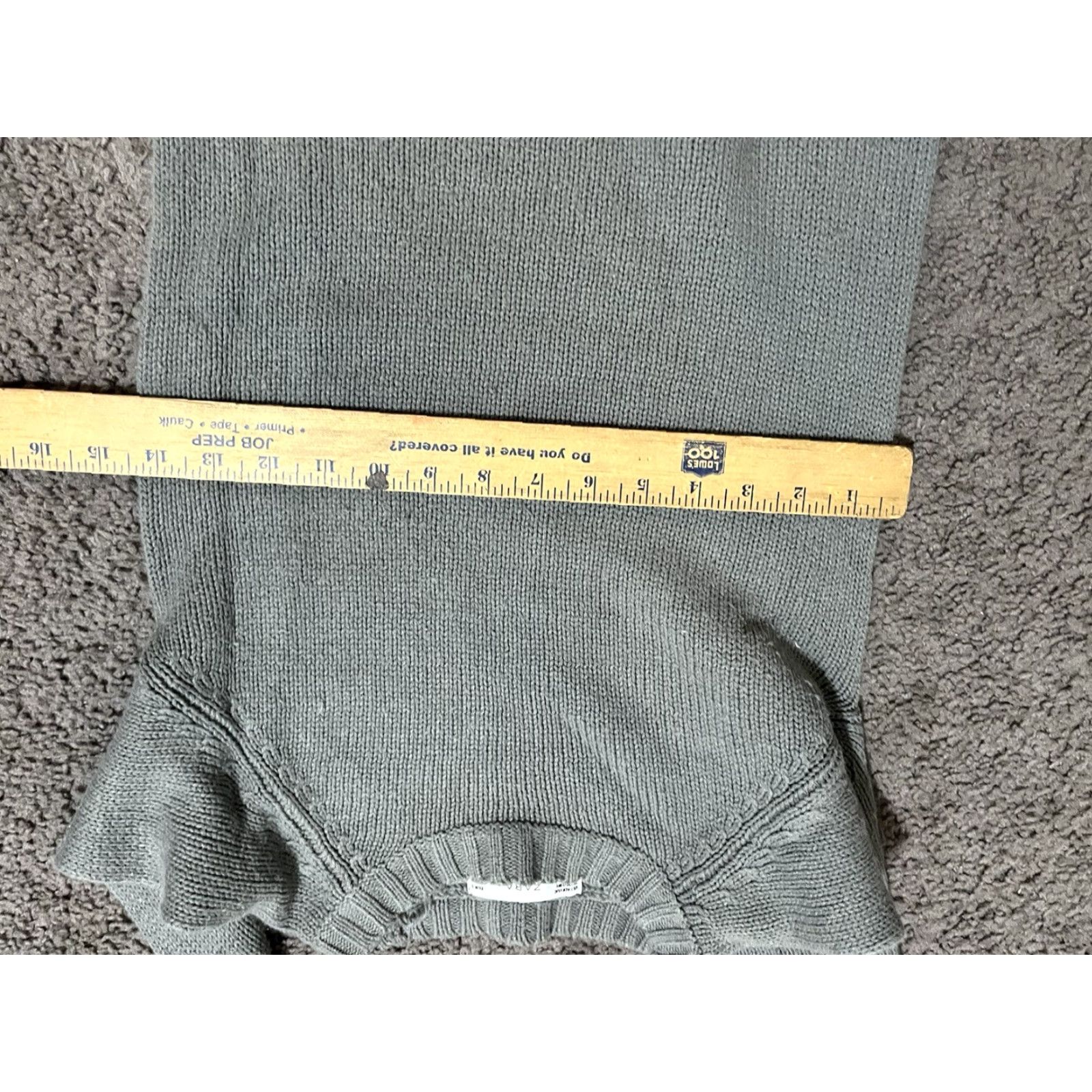 Zara Zara Gray Knit Pullover Sweater Womens Small Crew Neck Long Sleeve Casual Winter Fall Size S / US 4 / IT 40 - 4 Thumbnail