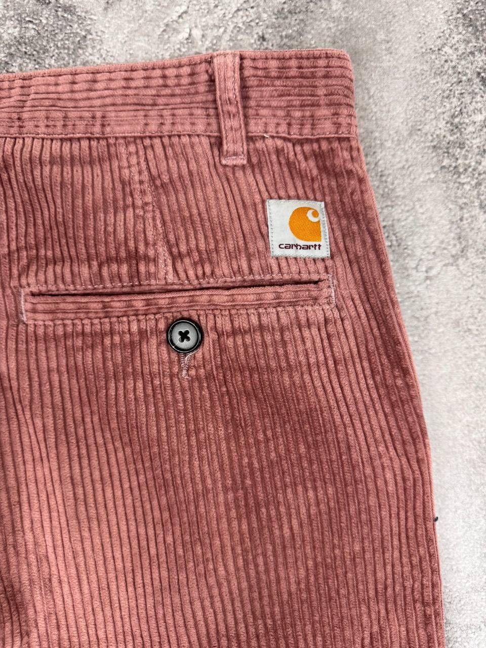 Carhartt Carhartt WIP Menson Corduroy Pants Dusty Pink Size 30 Size US 30 / EU 46 - 3 Thumbnail