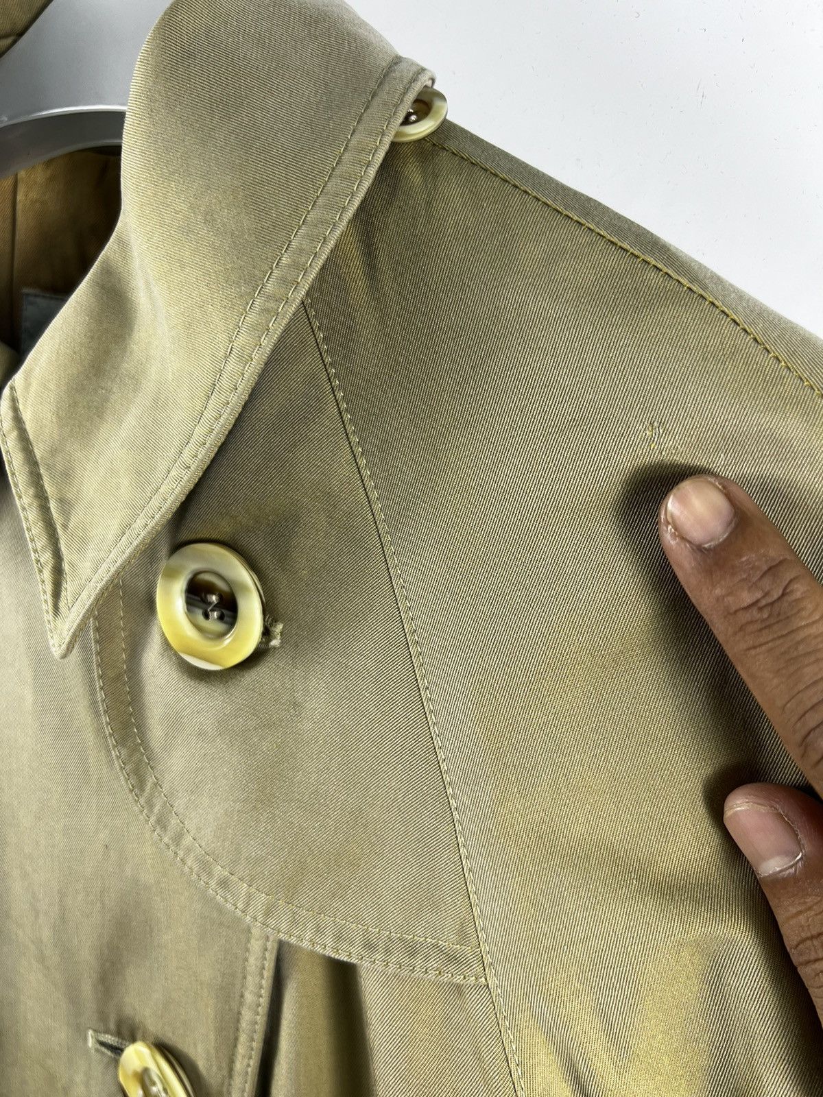 Aquascutum 🔥VERY VINTAGE🔥 AQUASCUTUM LONDON TRENCH COAT Size M / US 6-8 / IT 42-44 - 6 Thumbnail
