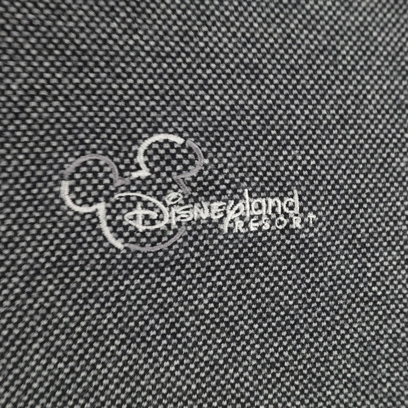 Disney VINTAGE Disney Polo Shirt Mens XL Gray Black Two Tone Disneyland Resort Mickey Outdoor Activewear Size US XL / EU 56 / 4 - 3 Thumbnail