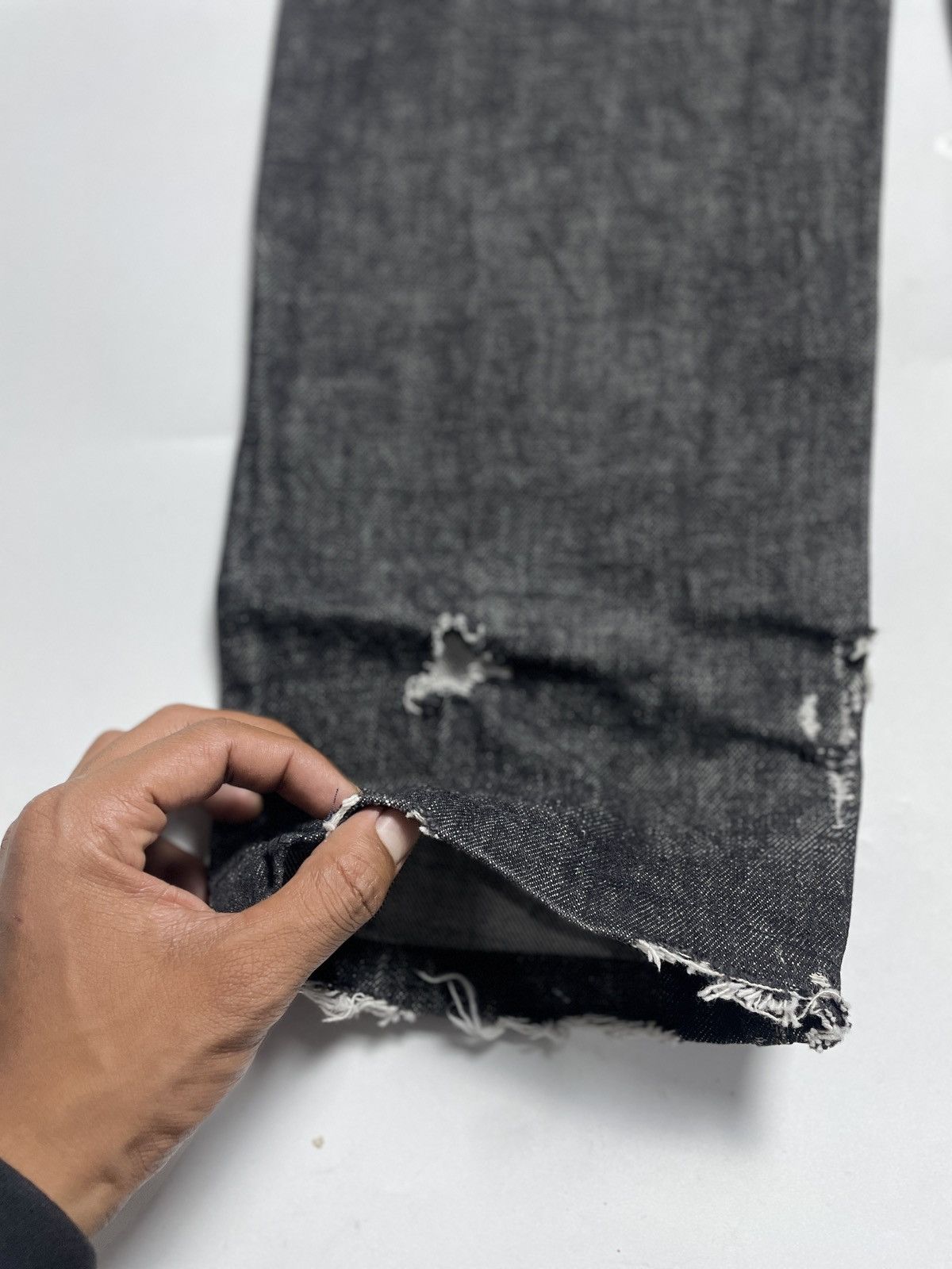 Studio D'Artisan 1990’s Íxi:z - Distressed Button Fly Denim Pants Size US 29 - 13 Thumbnail