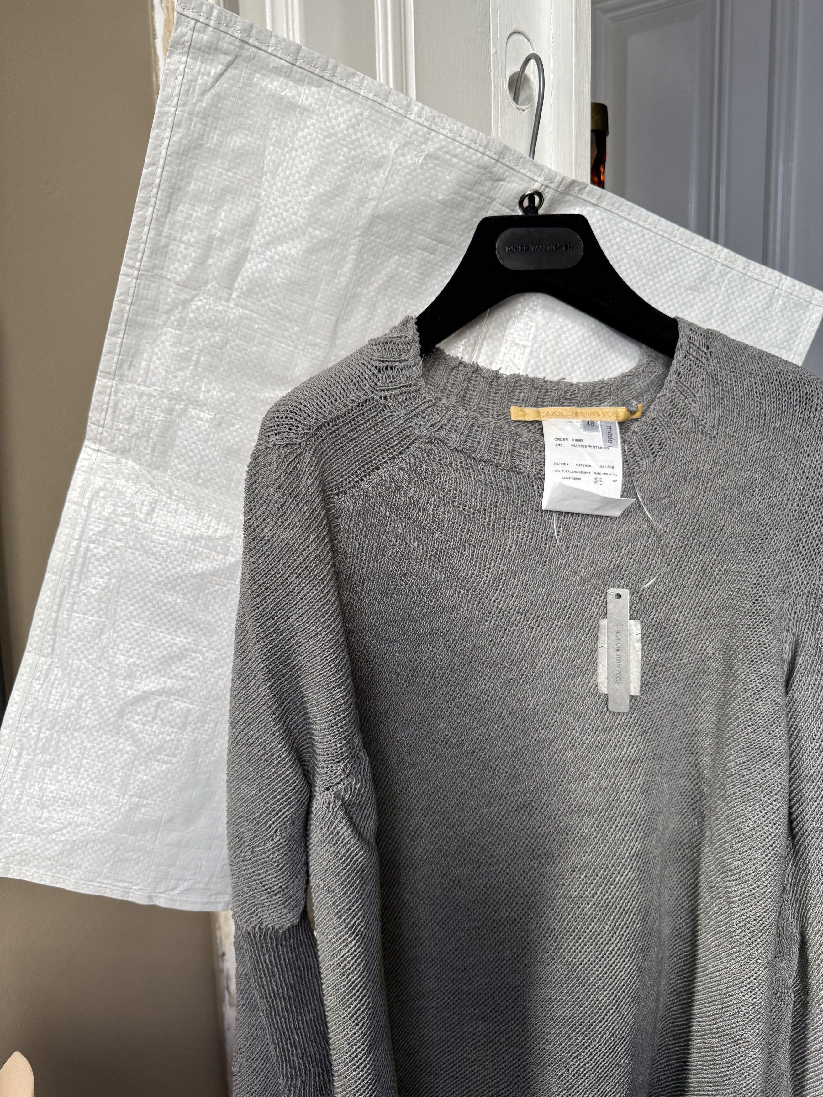 Carol Christian Poell CAROL CHRISTIAN POELL SWEATER GR.48 NEW!! Size US M / EU 48-50 / 2 - 8 Thumbnail