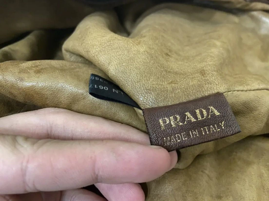 Prada RARE AW’09 Prada Milano Pitone+crocodile Patch leather bag Size ONE SIZE - 14 Thumbnail
