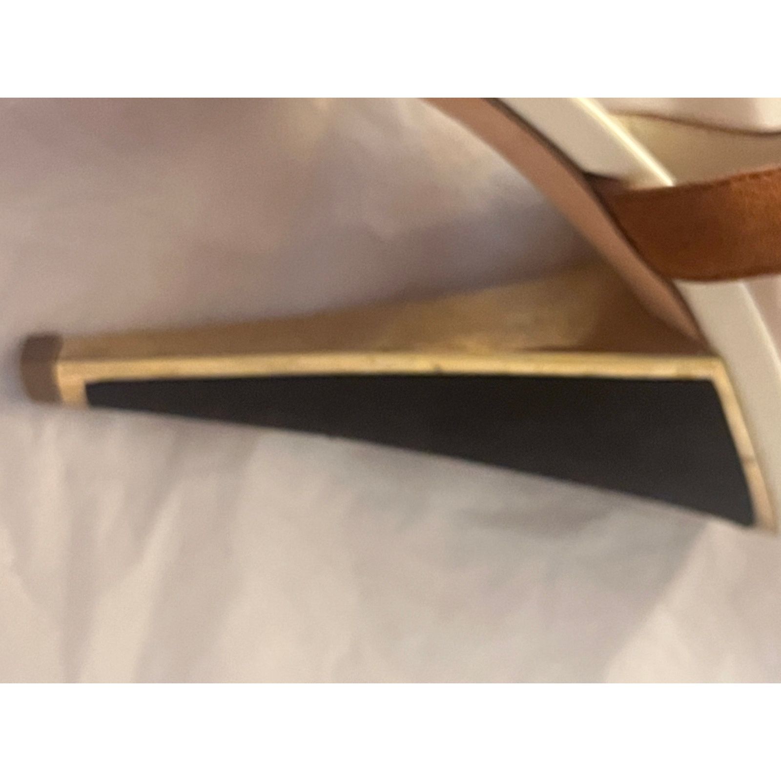 Bally Bally Tri Color Suede Pumps Open Toe Sandals SZ: 5 With Box Size US 5 / IT 35 - 19 Thumbnail